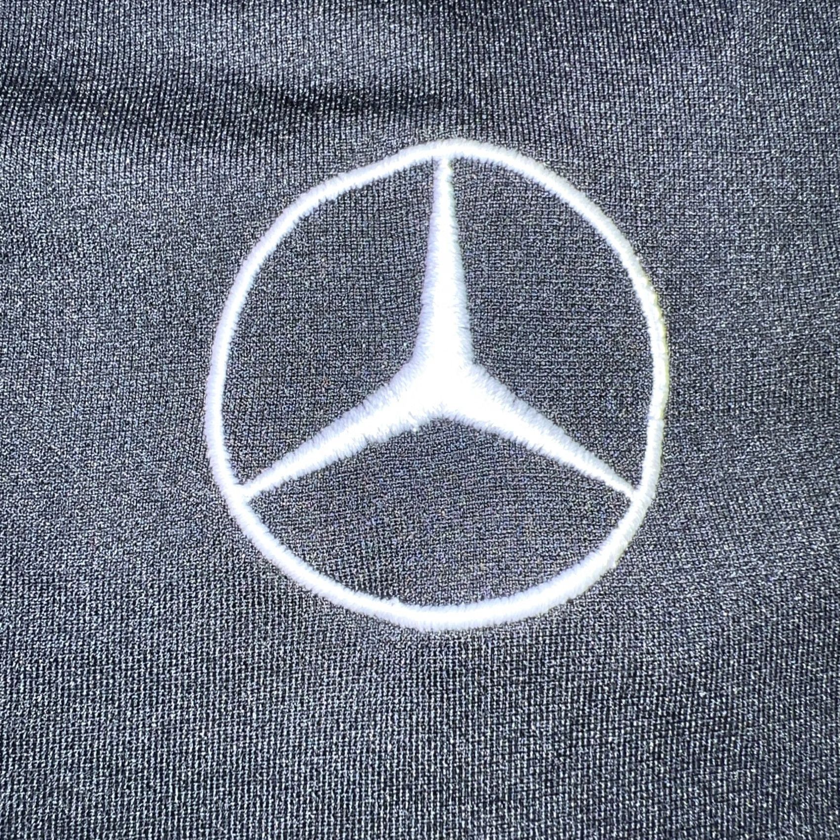 Nike VINTAGE: No Nike Polo Shirt Men's S Black Polyester Blend Spandex Embroidered Mercedes-Benz Of Los Angeles Racing Logo Official New Size US S / EU 44-46 / 1 - 3 Thumbnail