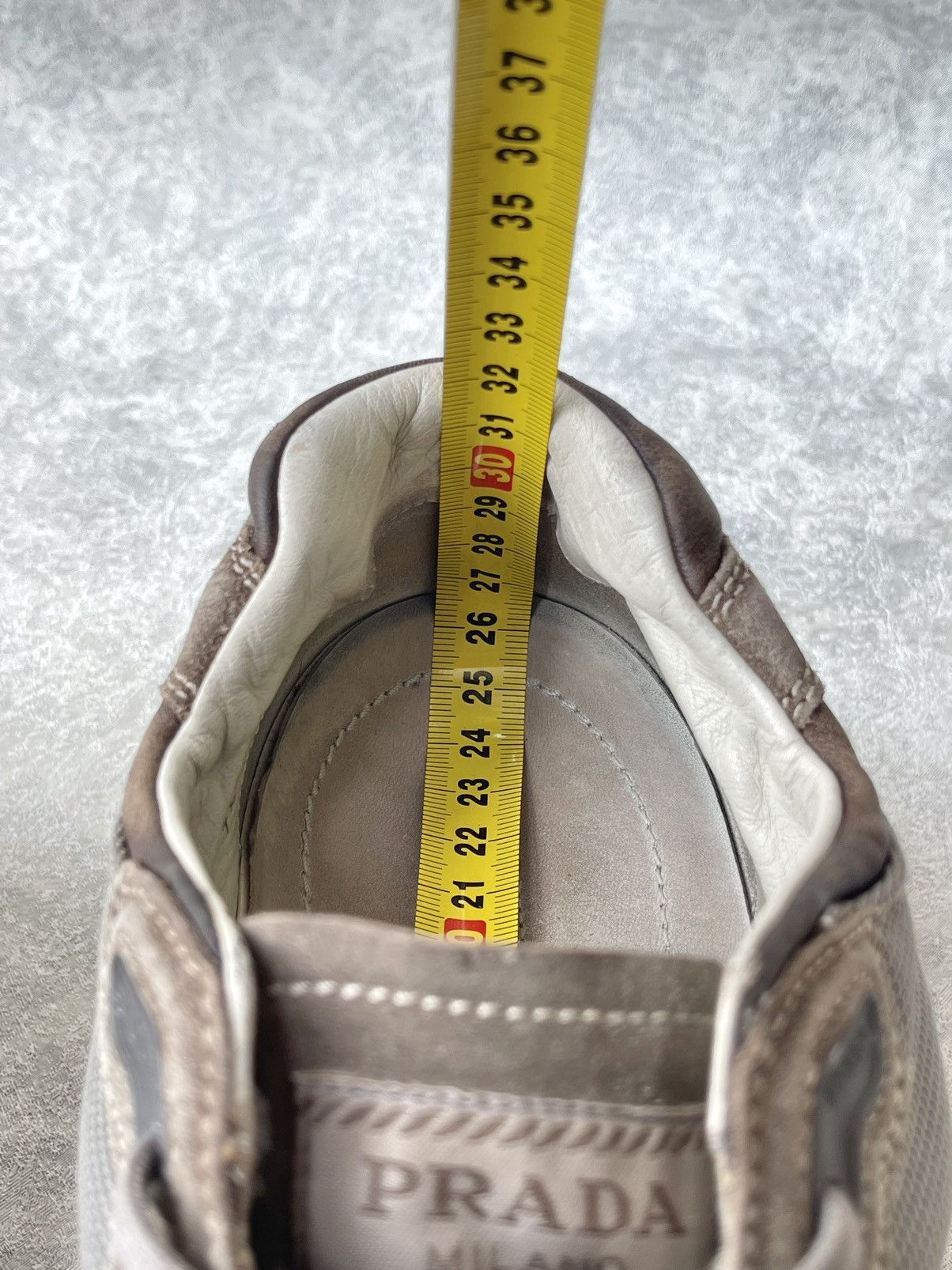 Prada VTG Prada America’s Cup Suede & Mesh Sneakers Grey Archive Size US 8.5 / EU 41-42 - 15 Thumbnail