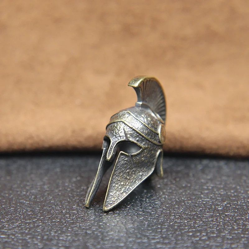 Handmade 2Pcs Spartan Warrior Knife Beads Paracord Bead Zipper Charms Size ONE SIZE - 2 Thumbnail