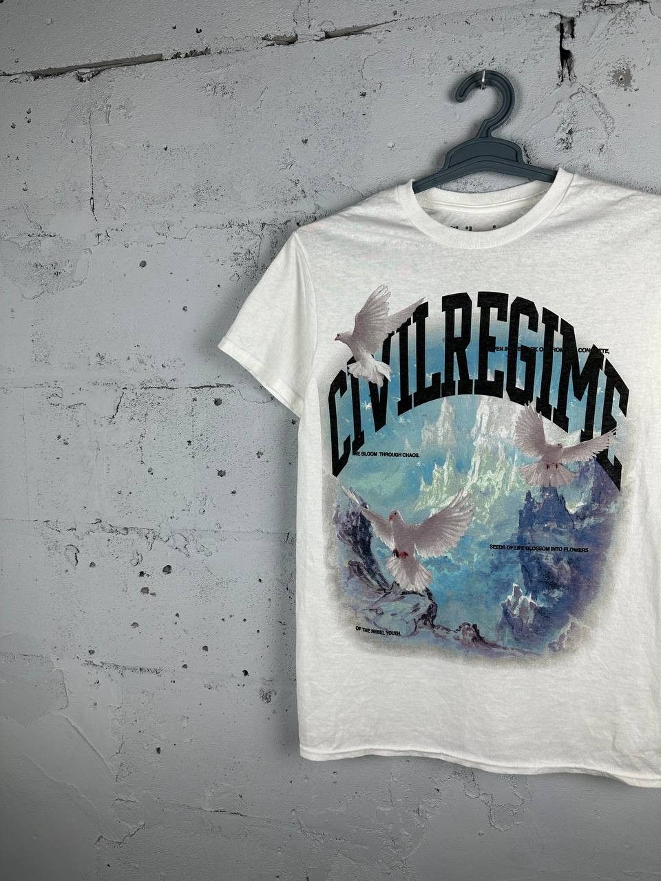 Civil Regime CIVIL REGIME Streetwear Graphic T Shirt Size US S / EU 44-46 / 1 - 2 Thumbnail