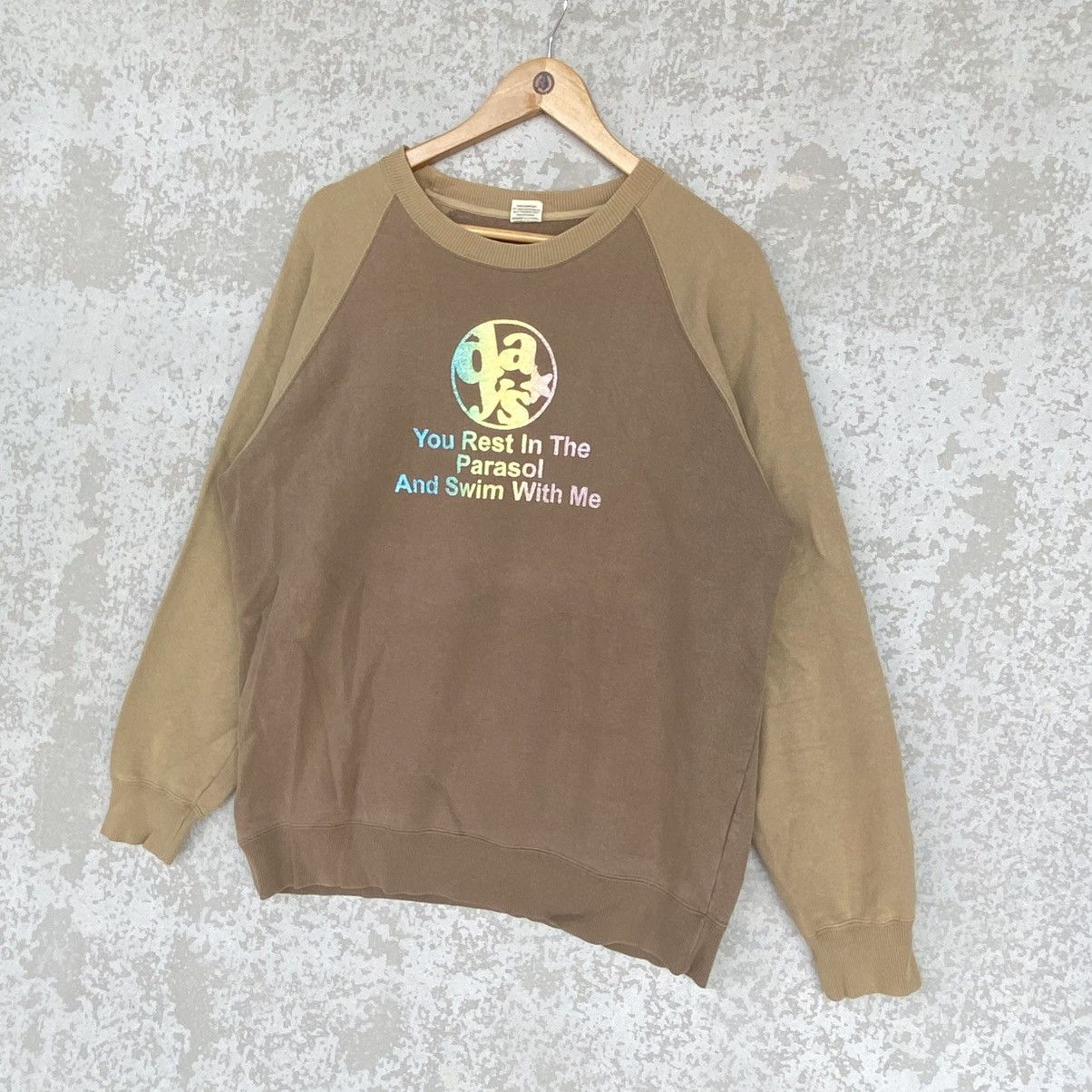 Other Vintage Genuine Big Printed Crewneck Sweatshirt Brown Size L Size US L / EU 52-54 / 3 - 2 Thumbnail