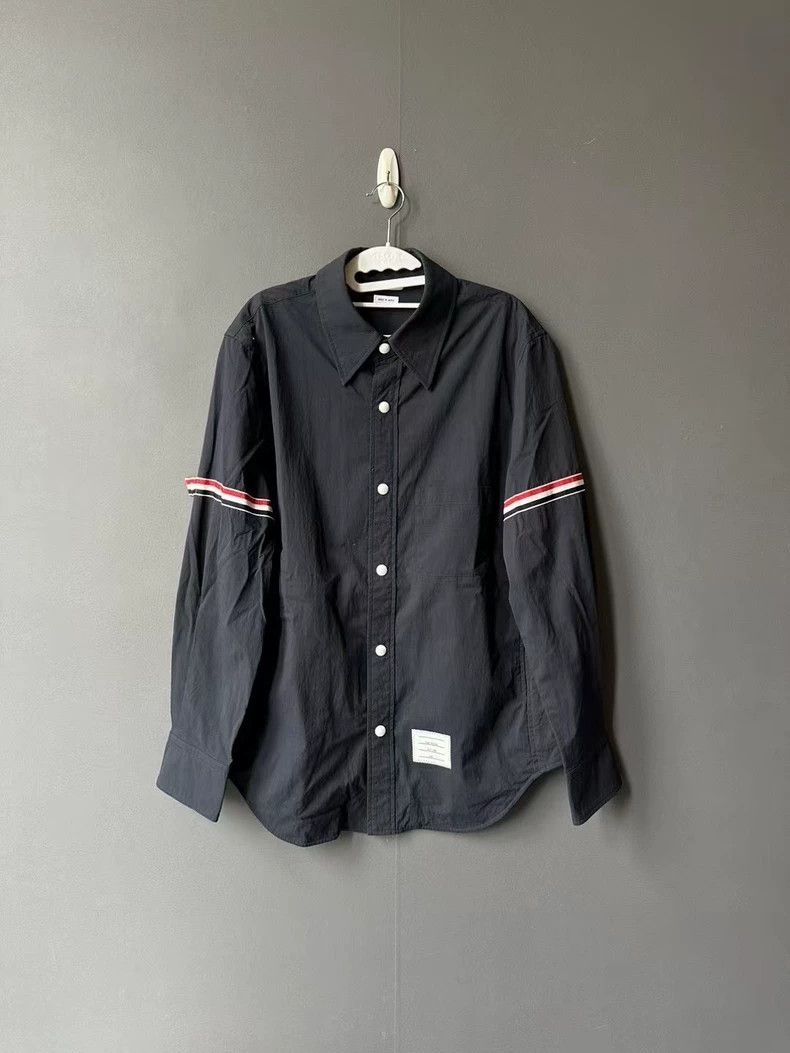 Thom Browne Thom Browne Double-breasted shirt jacket Size US S / EU 44-46 / 1 - 1 Thumbnail