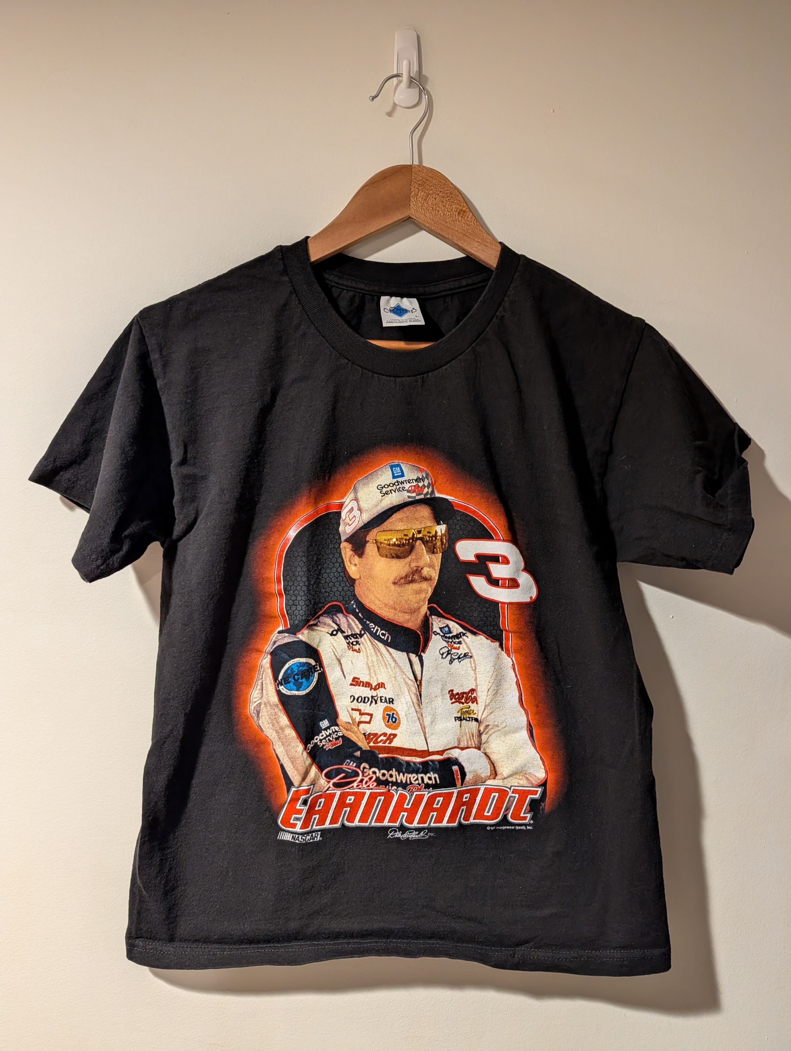 NASCAR Vintage 90s Dale Earnhardt Racing Kids Large T-Shirt Size US L / EU 52-54 / 3 - 1 Thumbnail