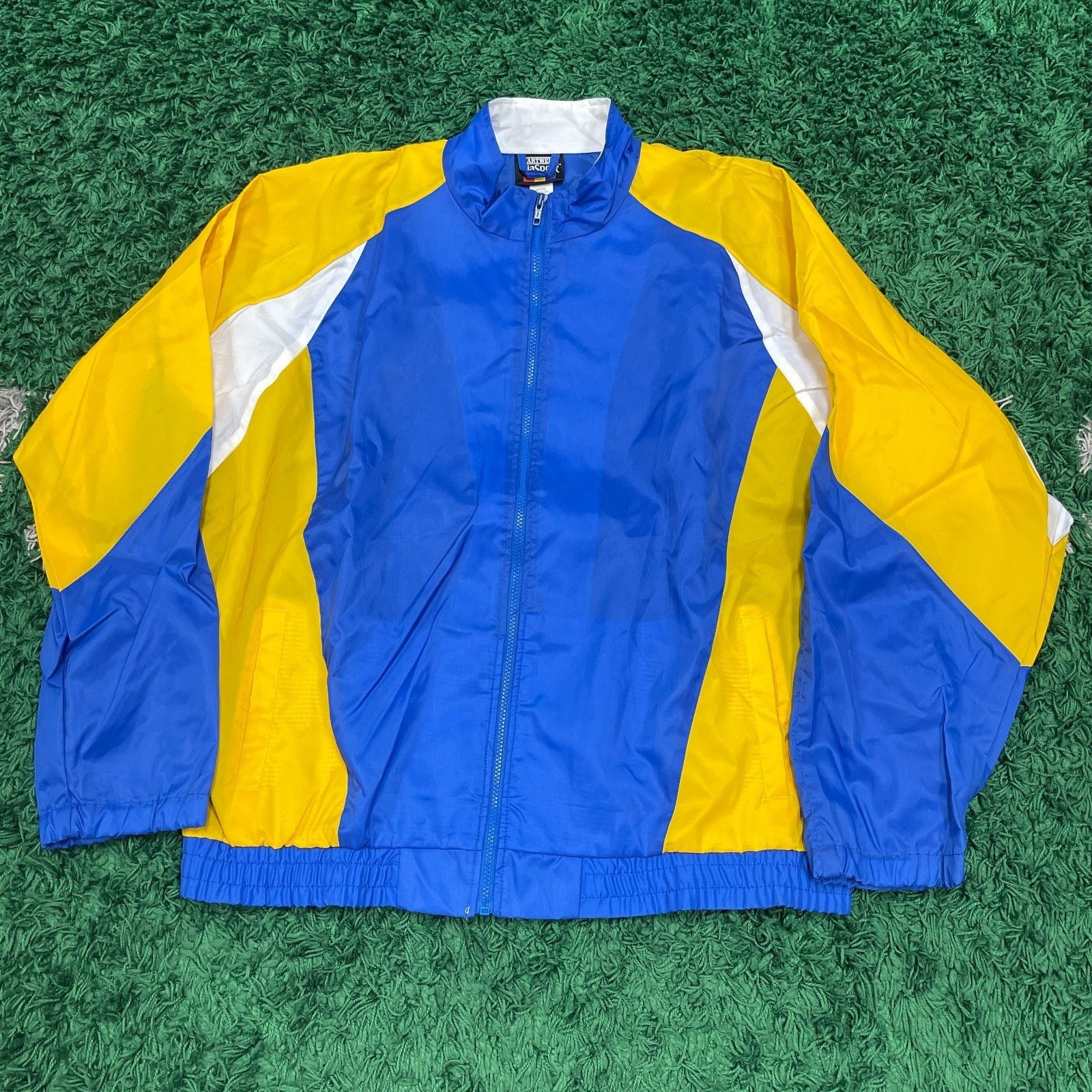 Vintage vintage Hartwell Viasport blue yellow white windbreaker XXL Size US XXL / EU 58 / 5 - 1 Thumbnail