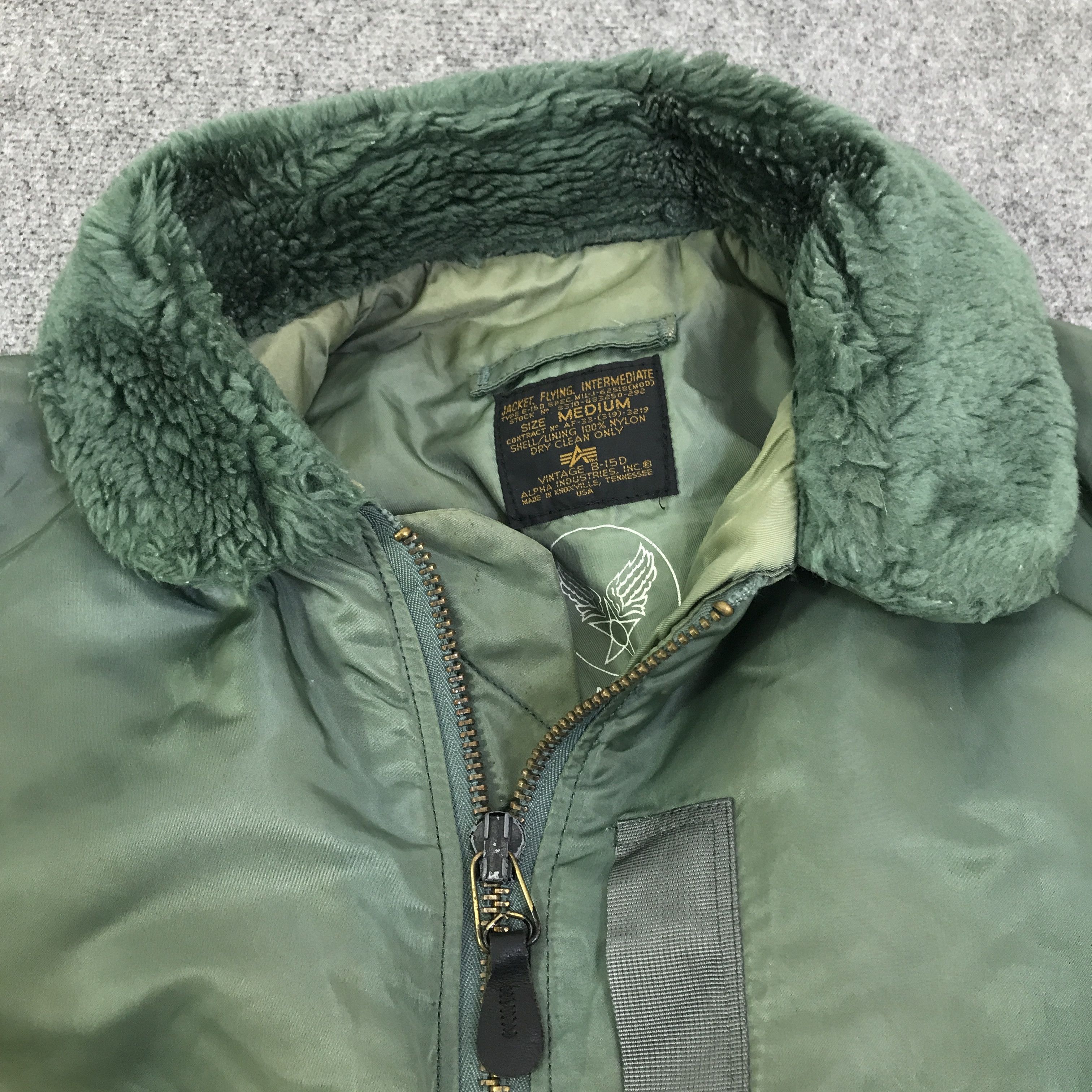 Alpha Industries vinatge alpha industries bombers faded jacket K116B20 Size US M / EU 48-50 / 2 - 5 Thumbnail