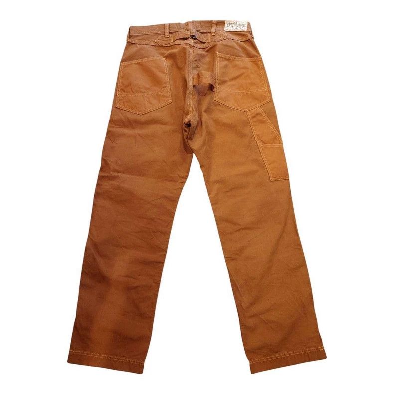 Freewheelers Freewheelers Out-of-print brown well-down trousers Size US 34 / EU 50 - 3 Thumbnail