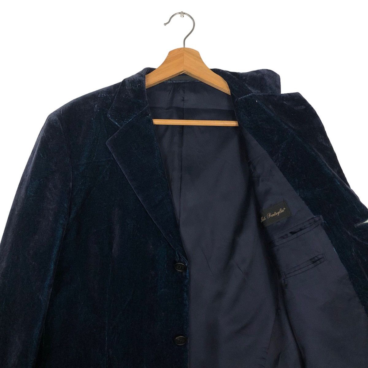Vintage 🔥Vtg Velvet Jacket Double Breast Paul Smith London Size US M / EU 48-50 / 2 - 10 Thumbnail