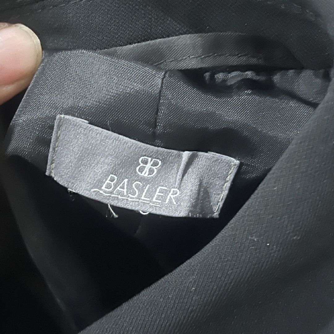 Other Basler Black Blazer 3 Button Jacket 42 Career Professional Size L / US 10 / IT 46 - 3 Thumbnail
