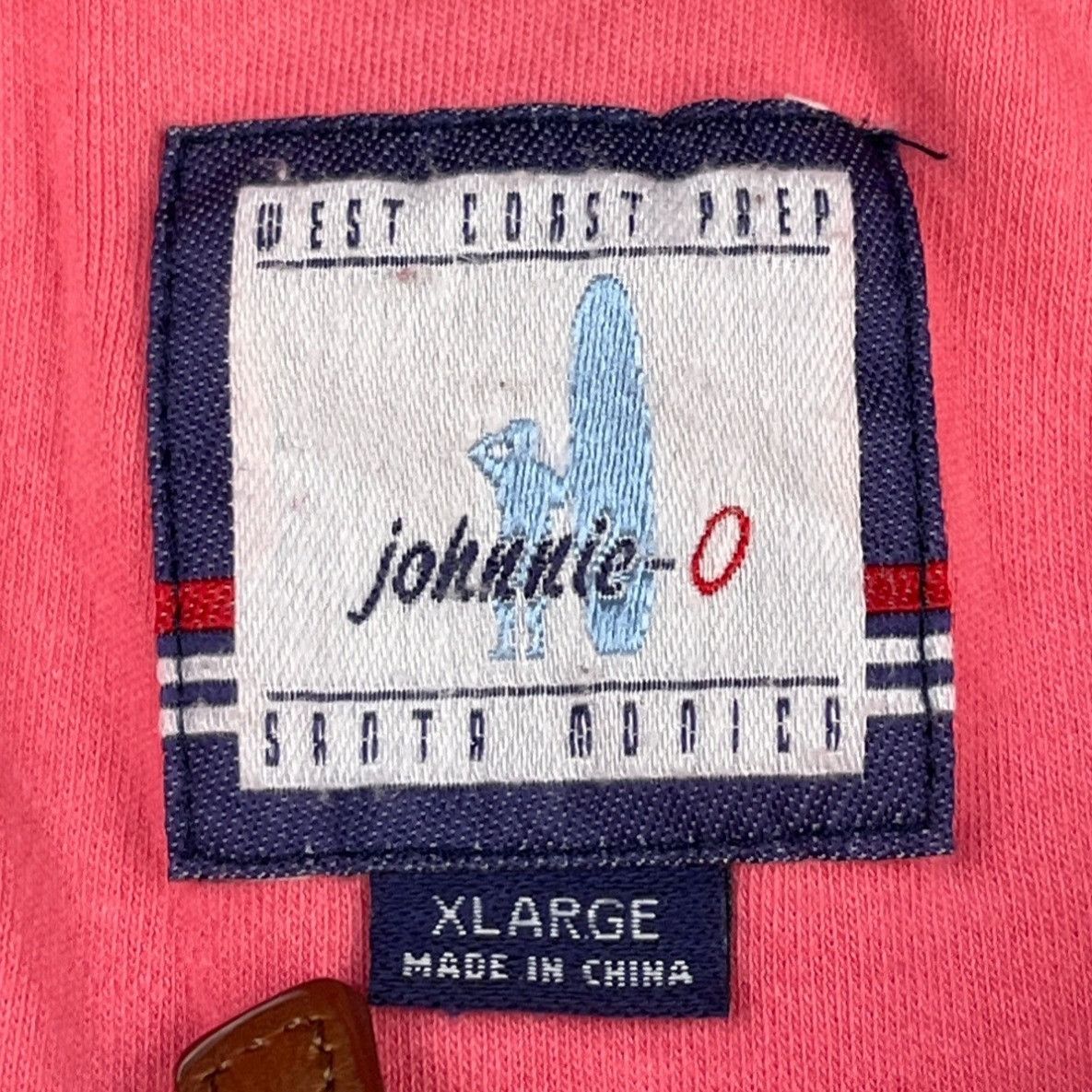 johnnie-O Johnnie-O Men's Pink Sweatshirt/Pullover Sz XL SKU 4705 Size XL / US 12-14 / IT 48-50 - 4 Thumbnail
