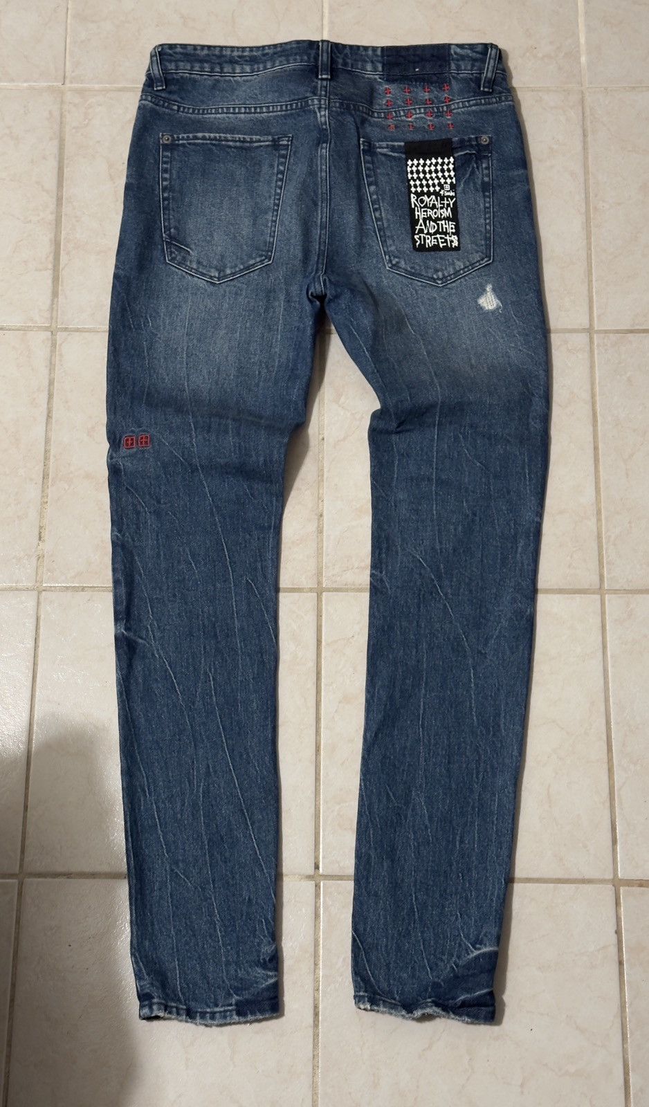 Ksubi Ksubi Blue Van Winkle Hilite Jeans Size US 33 - 2 Thumbnail