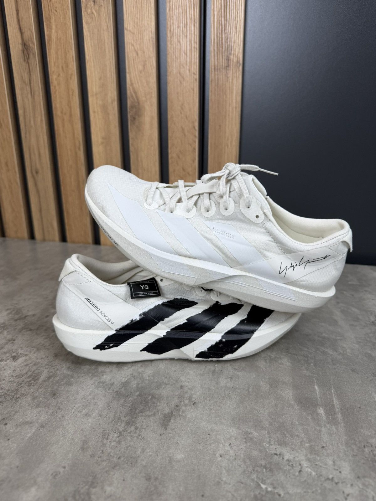 Y-3 Adidas Y-3 Adizero Adios 9 Sneakers Size US 10 Size US 10 / EU 43 - 5 Thumbnail