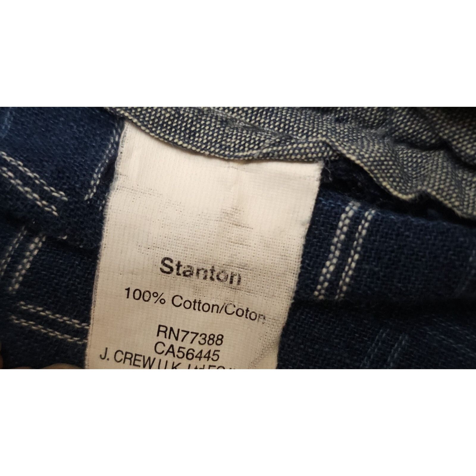 J.Crew J Crew Stanton 9" Chino Shorts Nautical Anchor Embroidered Size US 29 - 7 Thumbnail