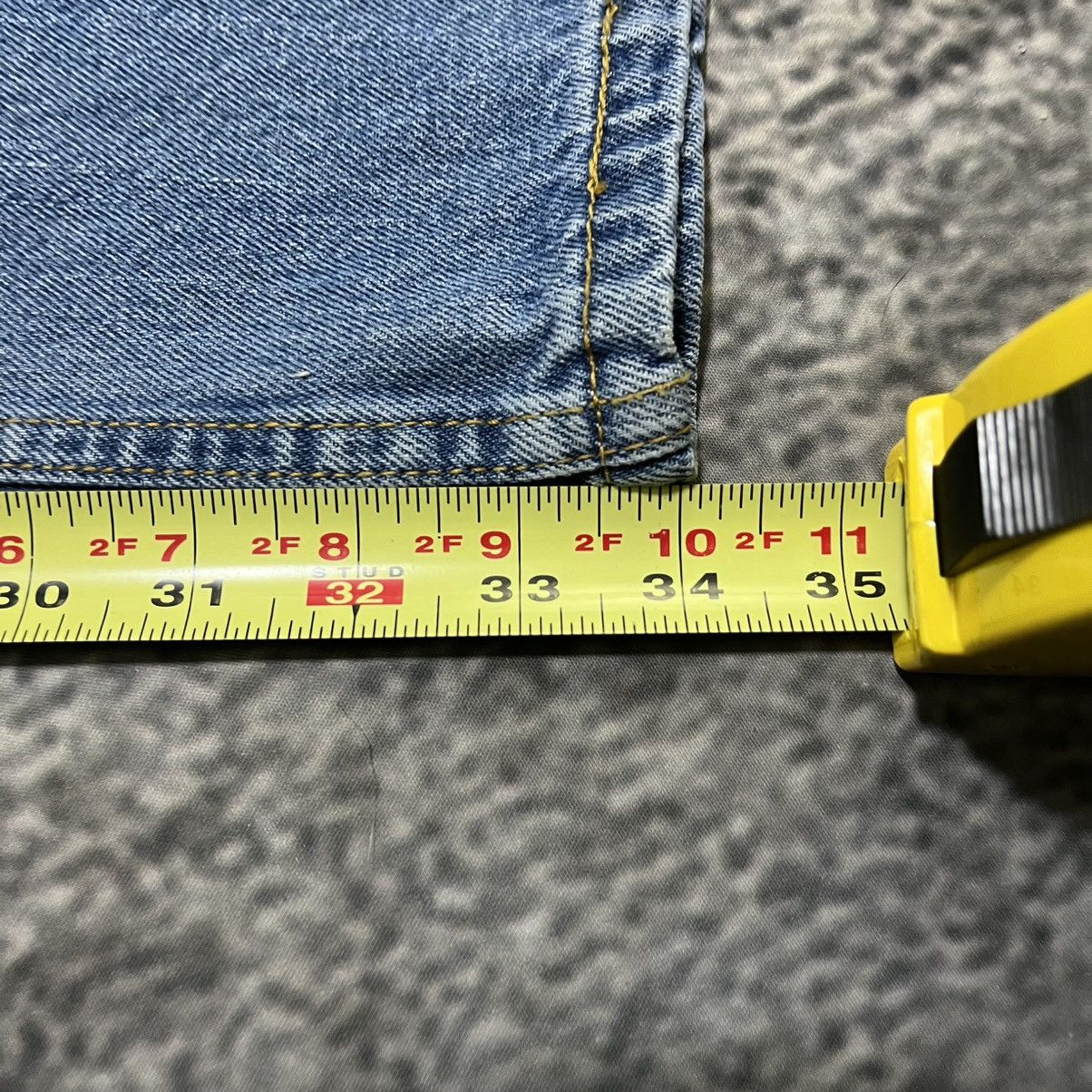 Levi's Vintage Levi's 505 Jeans 2000s Straight Regular Fit 34x34 Size US 34 / EU 50 - 14 Thumbnail