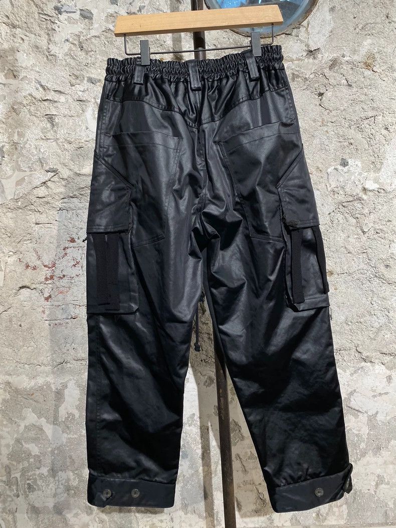 Song For The Mute Song For The Mute Glossy distressed workwear casual pants Size US 30 / EU 46 - 2 Thumbnail