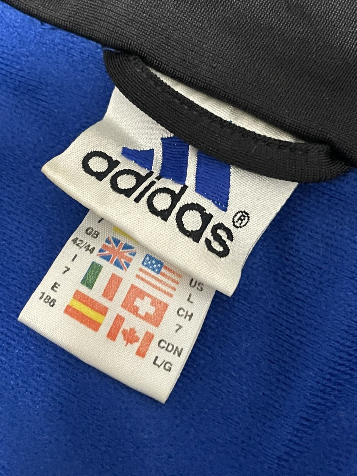 Adidas Vintage Adidas Three Stripes Cotton Tracksuit Set Size US L / EU 52-54 / 3 - 7 Thumbnail