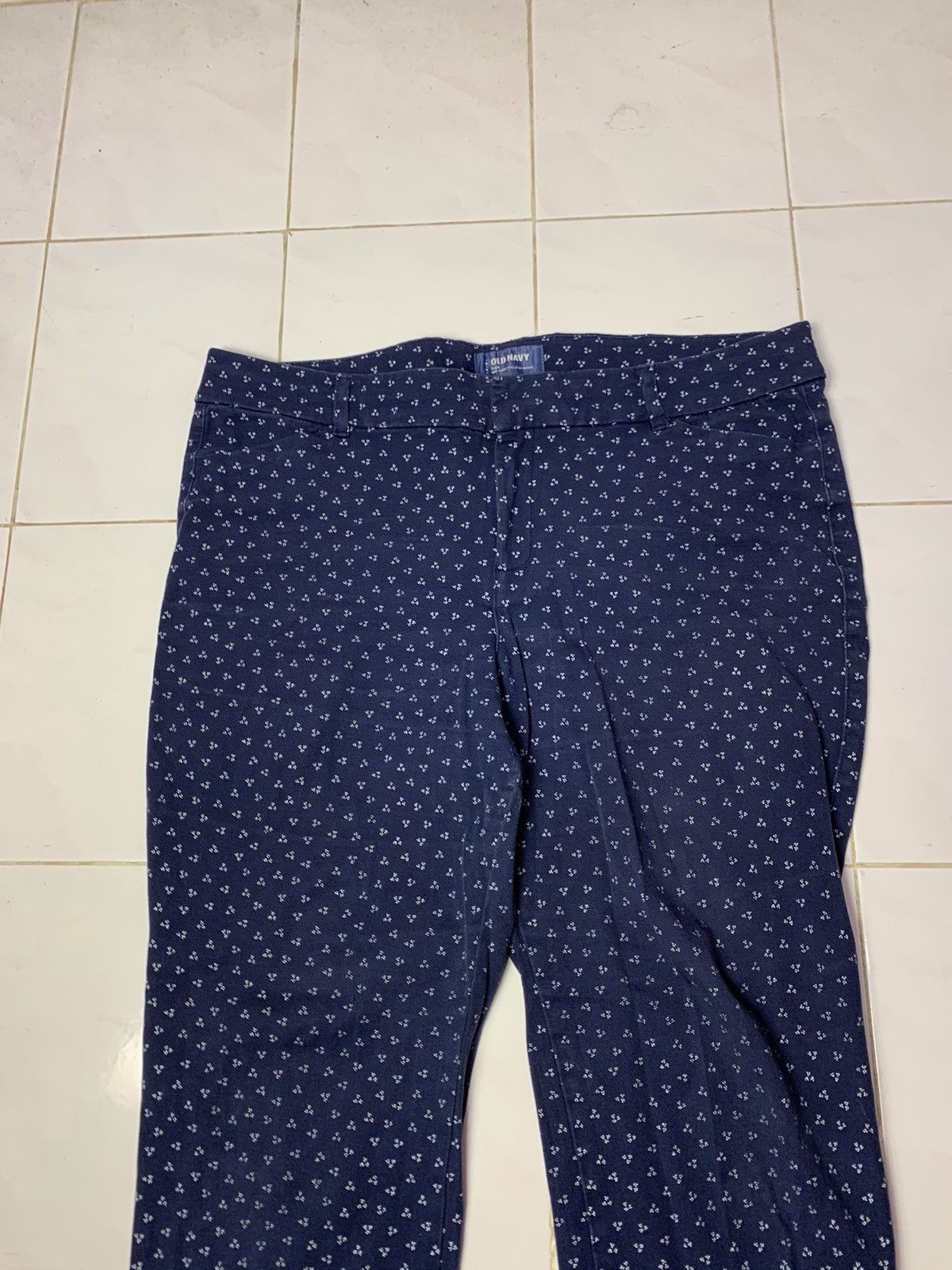 Designer × Old Navy 🔥Old Navy Pixie Mid Rise Fullprint Casual Pants Trousers Size US 36 / EU 52 - 3 Thumbnail
