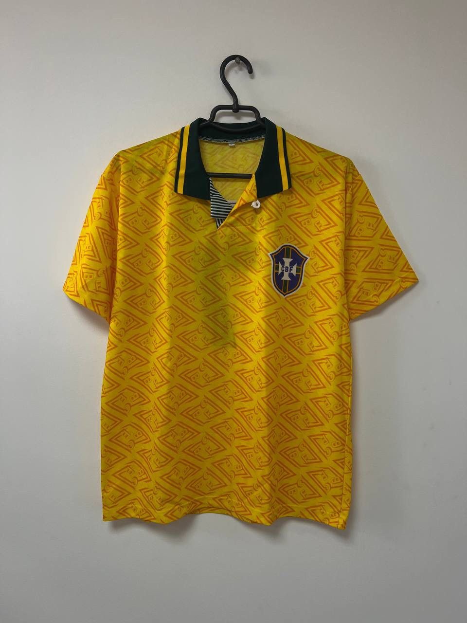Other Vintage Brazil World Cup 1994/1995 Home #7 Bebeto Football L Size US L / EU 52-54 / 3 - 3 Thumbnail