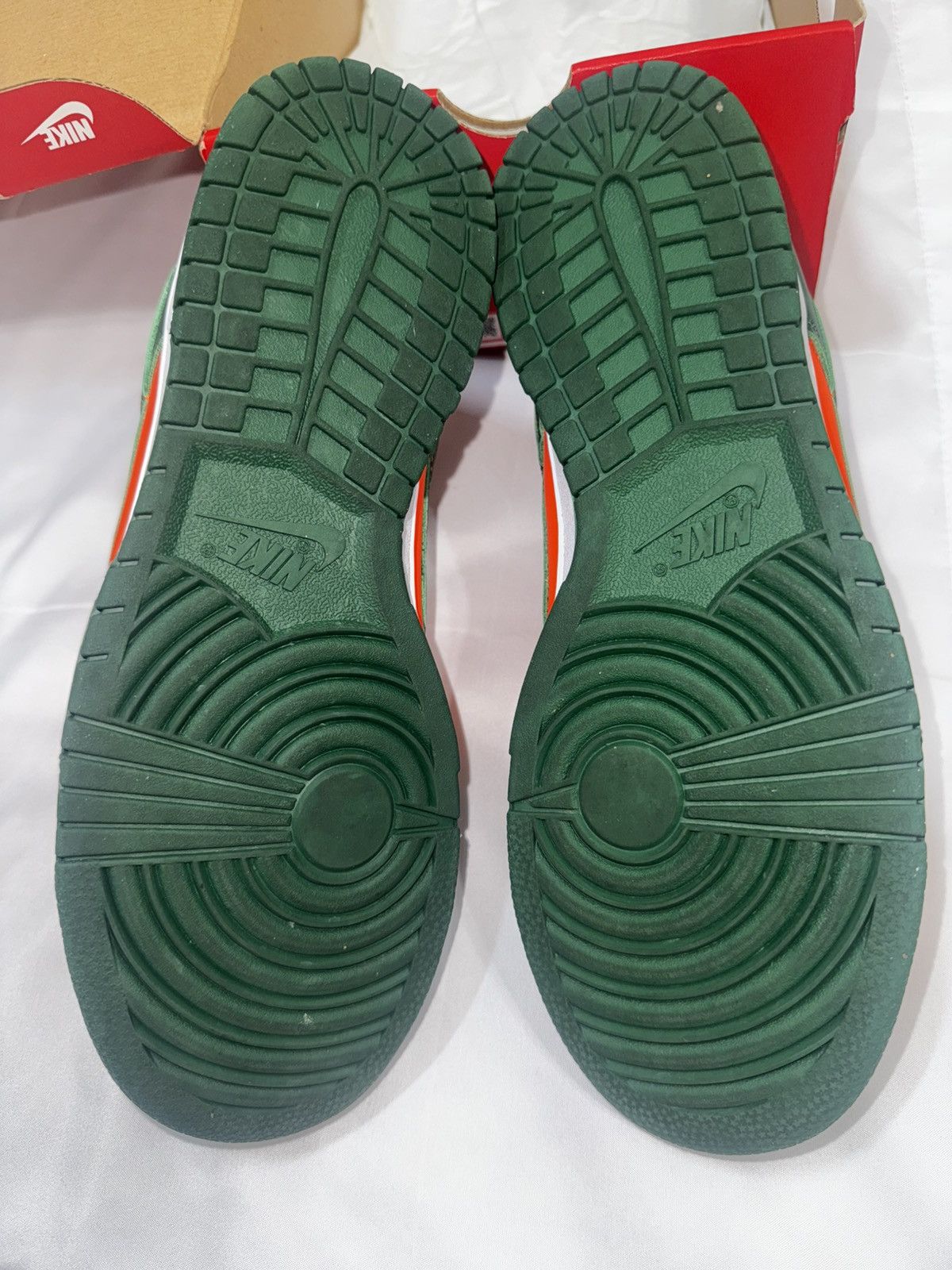 Nike Nike Dunk Low 'Miami Hurricanes' Size US 9 / EU 42 - 5 Thumbnail
