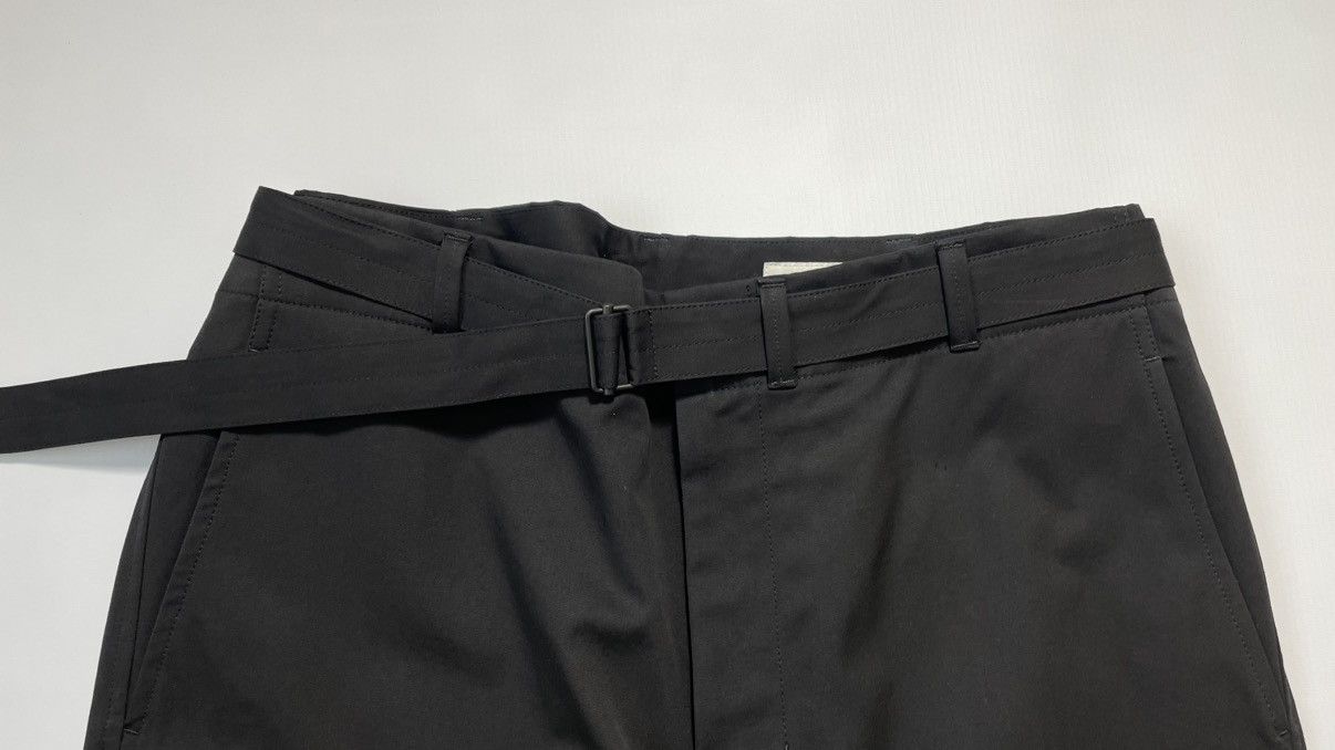 Lemaire S/S 24 Black ‘Belted Carrot Trousers’ Size US 34 / EU 50 - 8 Thumbnail