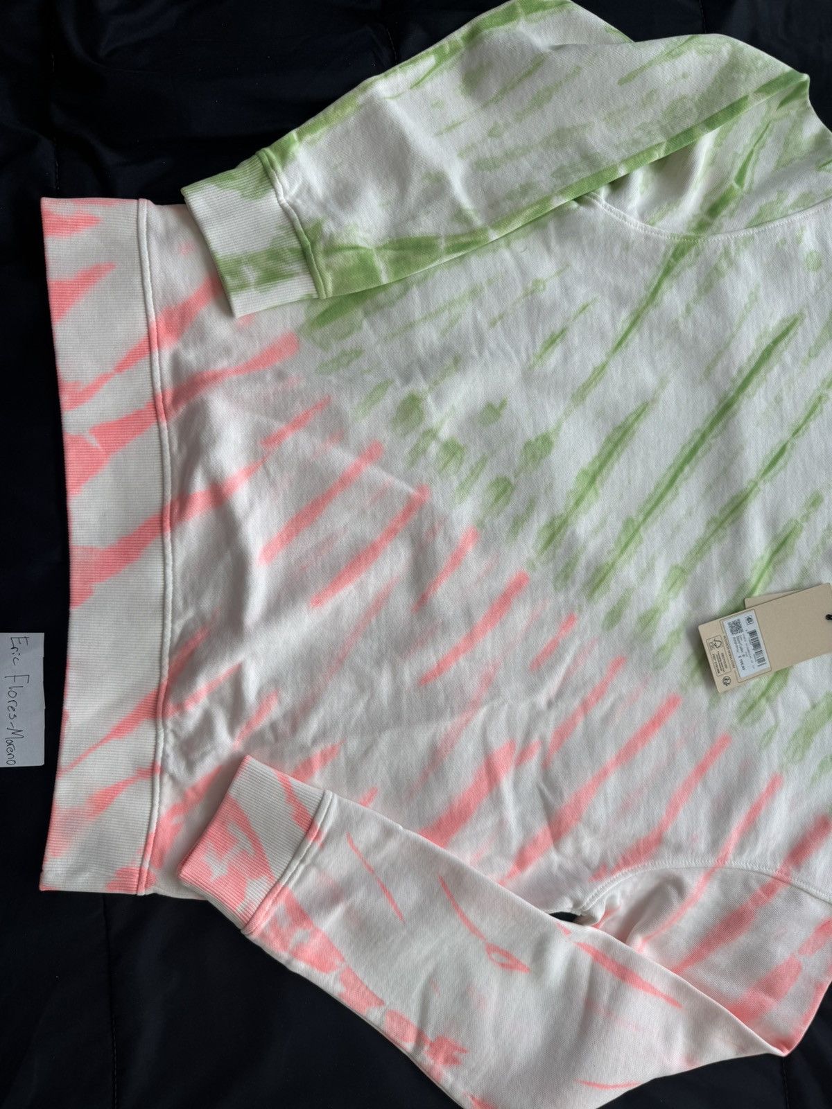 Scotch & Soda Scotch & Soda Pink/Lime Tye Dye Crewneck Size US S / EU 44-46 / 1 - 3 Thumbnail