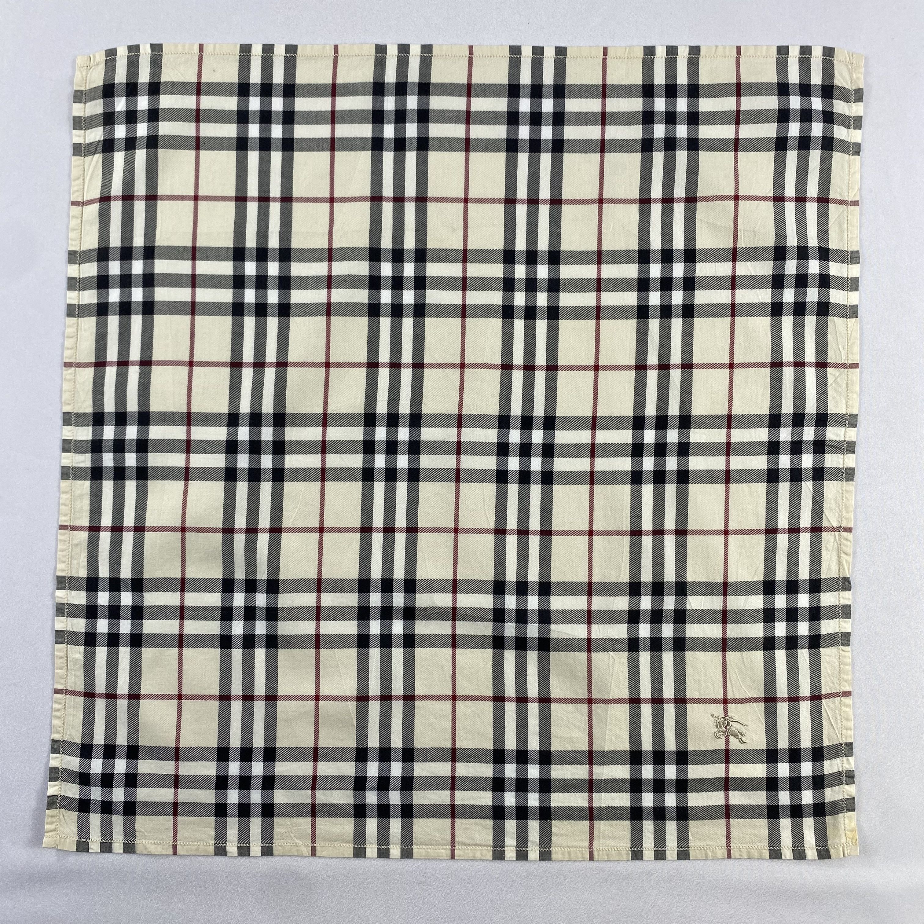 Burberry × Vintage Burberry Handkerchief / Neckerchief / Bandana-P908 Size ONE SIZE - 1 Thumbnail