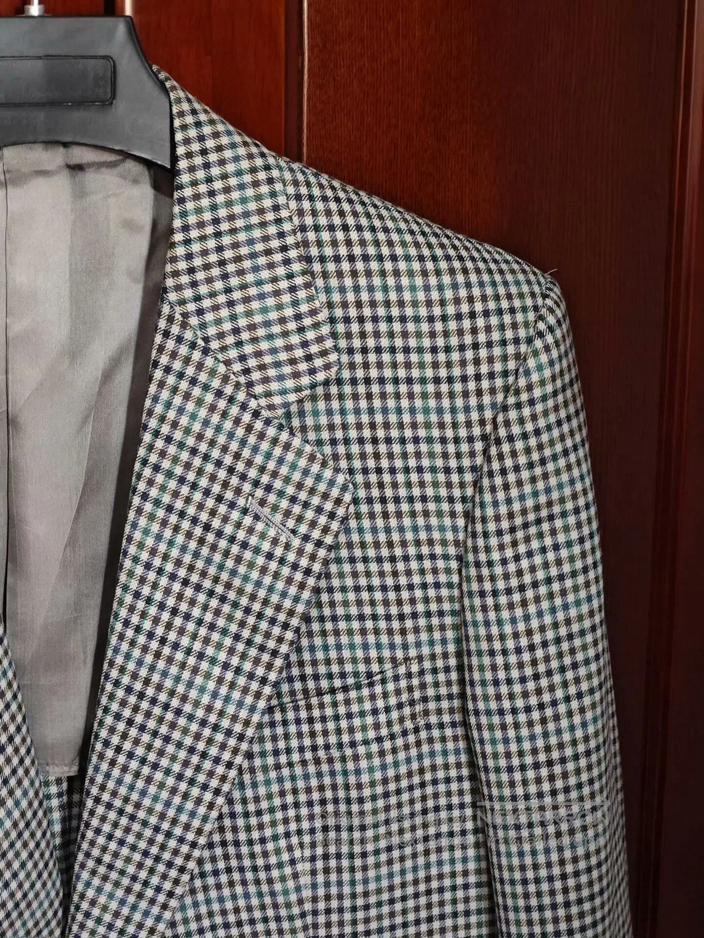Ermenegildo Zegna Dunhill Italian Wool Plaid Blazer. Size US M / EU 48-50 / 2 - 2 Thumbnail