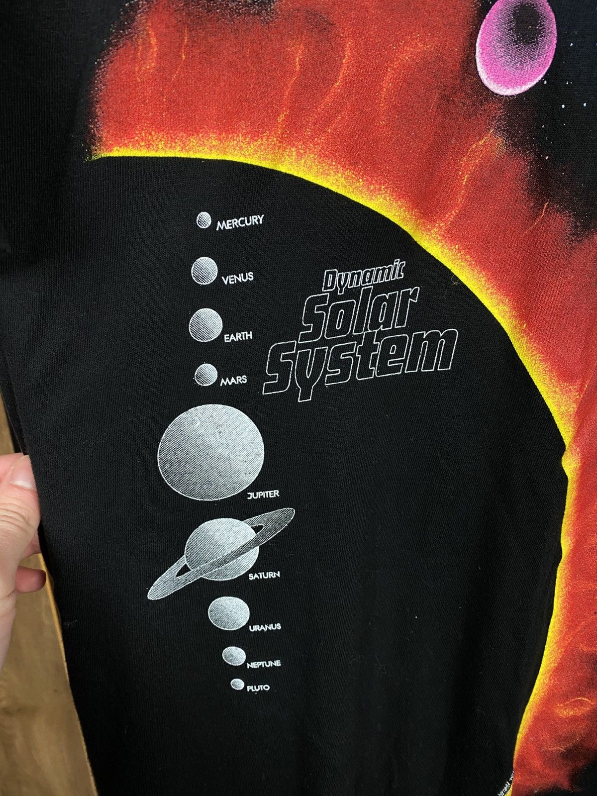 Vintage 🪐Vintage 1990 T-Shirt Dynamic Solar System Planet VTG Tee🪐 Size US XL / EU 56 / 4 - 5 Thumbnail