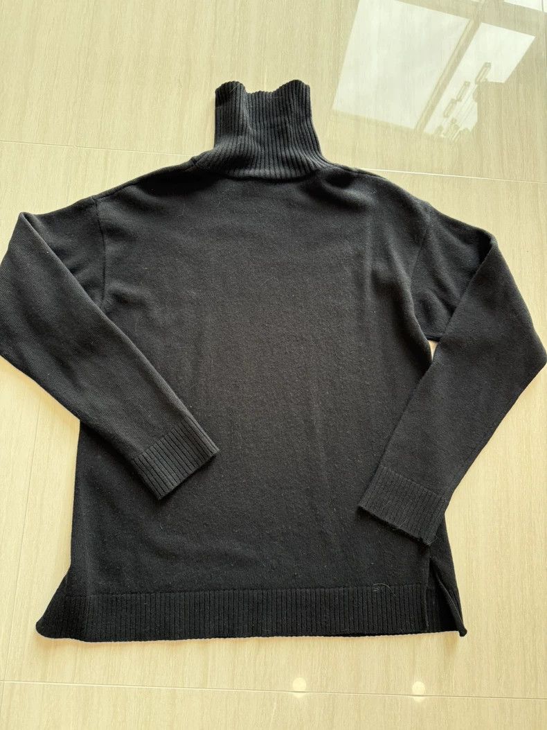 Loewe LOEWE Black high collar sweater, Size US M / EU 48-50 / 2 - 2 Thumbnail