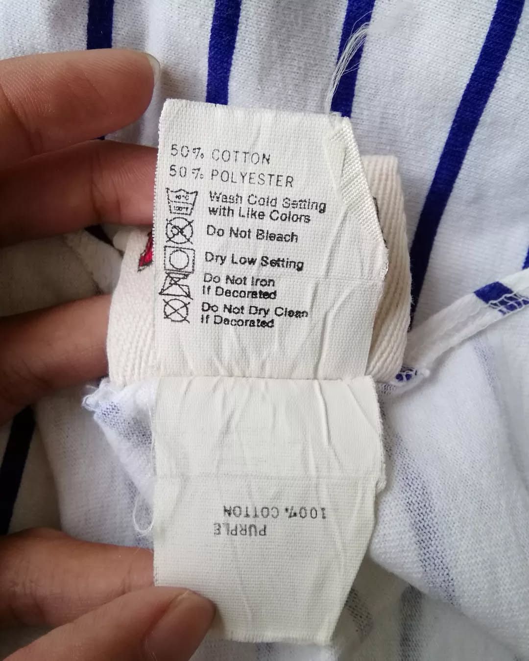 Nutmeg × Vintage Vintage Nutmeg White Striped Pennsylvania Woman Tanktop Size M / US 6-8 / IT 42-44 - 6 Thumbnail