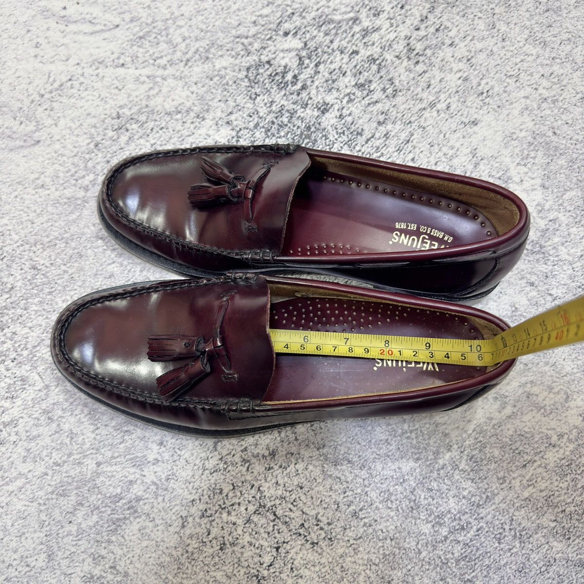 G.H. Bass & Co. G.H.Bass Weejuns Tassel Loafers US7.5 UK6.5 EU40.5 25.5cm Size US 7.5 / EU 40-41 - 14 Thumbnail