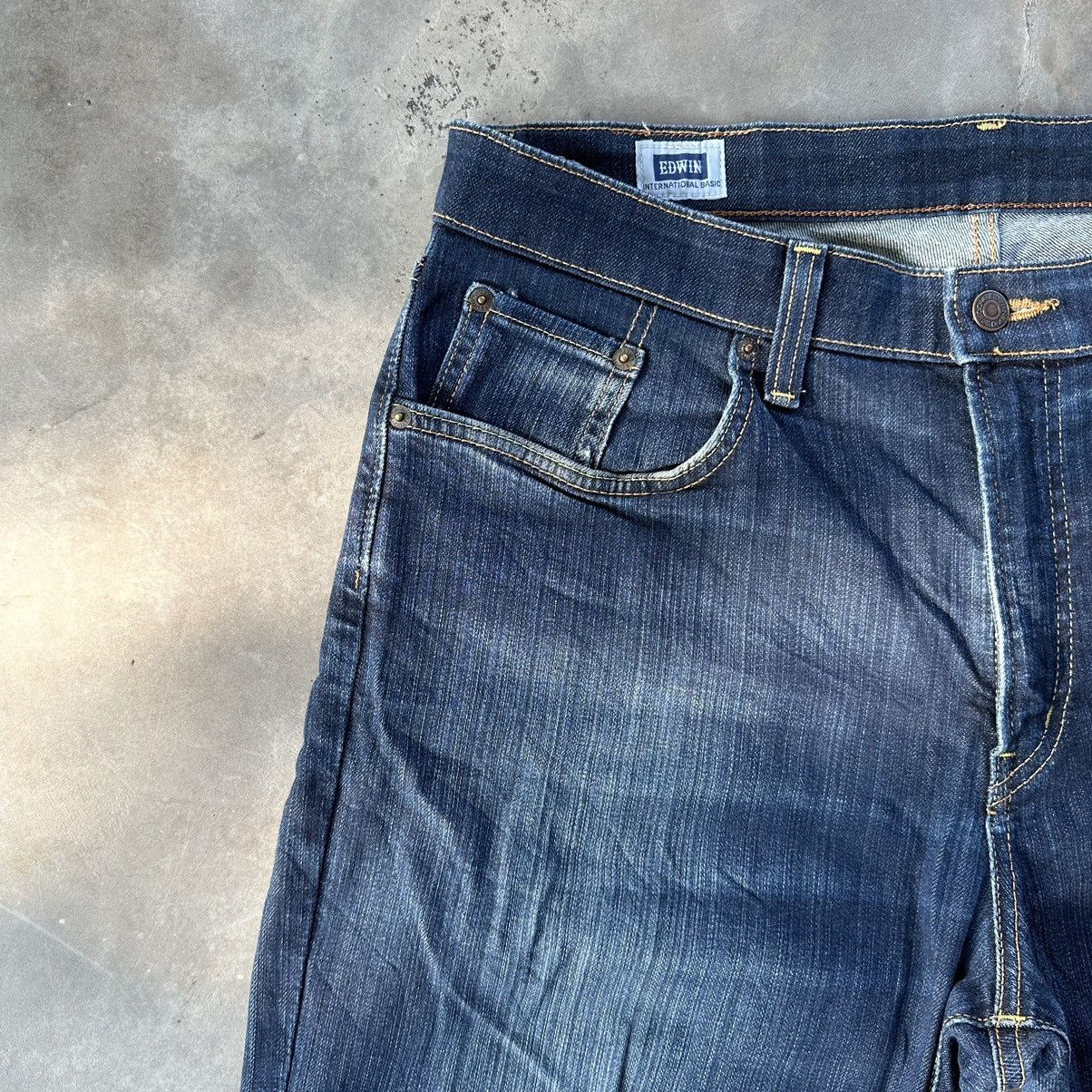 Japanese Brand Vintage Edwin Faded Denim Jeans Pants Size US 36 / EU 52 - 4 Thumbnail