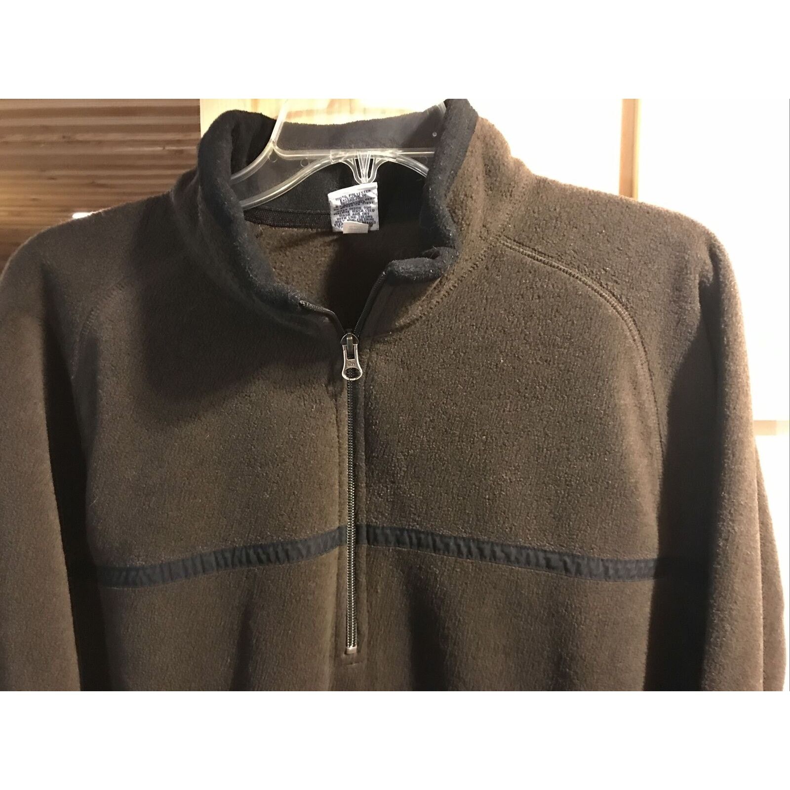 Old Navy Men’s Old Navy Fleece 1/4 Zip Pullover Brown Jacket Size XXL Size US XXL / EU 58 / 5 - 11 Thumbnail