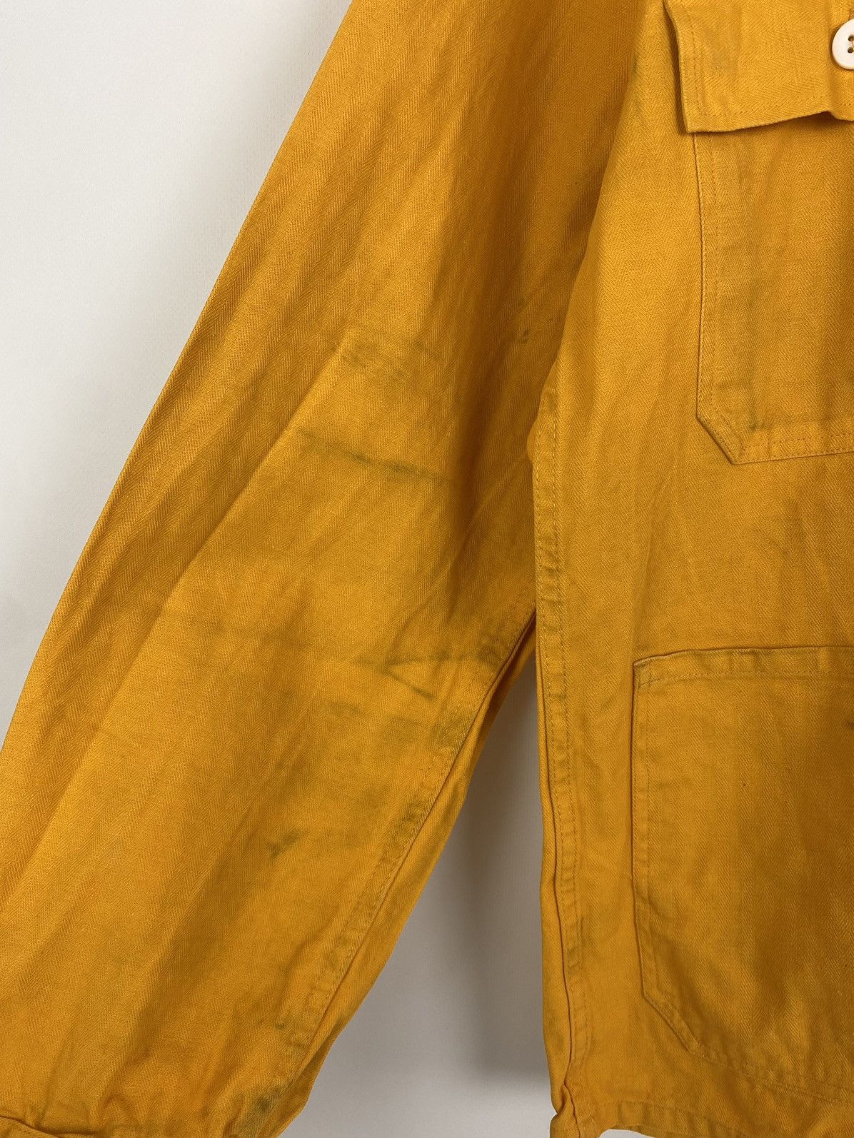 Vintage 1990’s Vintage Railway HBT Sanfor Work Chore Jacket Size US M / EU 48-50 / 2 - 6 Thumbnail