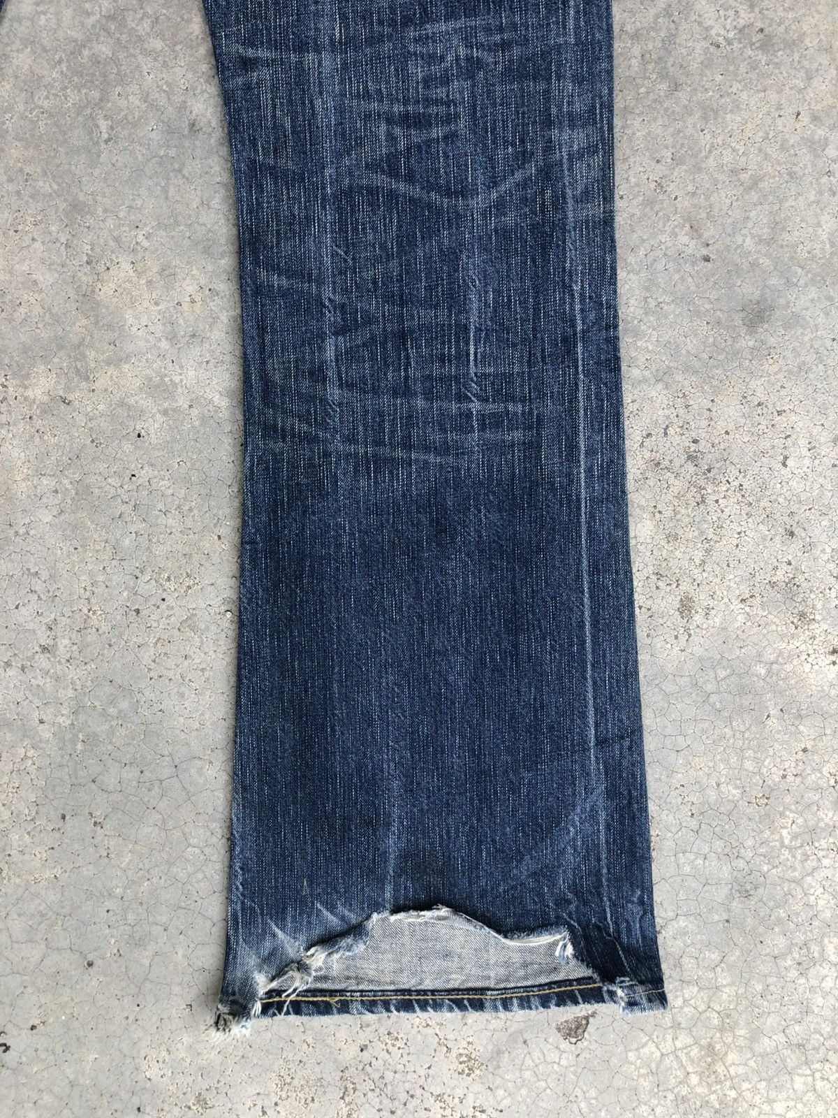 If Six Was Nine Japanese Edwin Flared Jeans Distressed Jeans Size US 34 / EU 50 - 12 Thumbnail