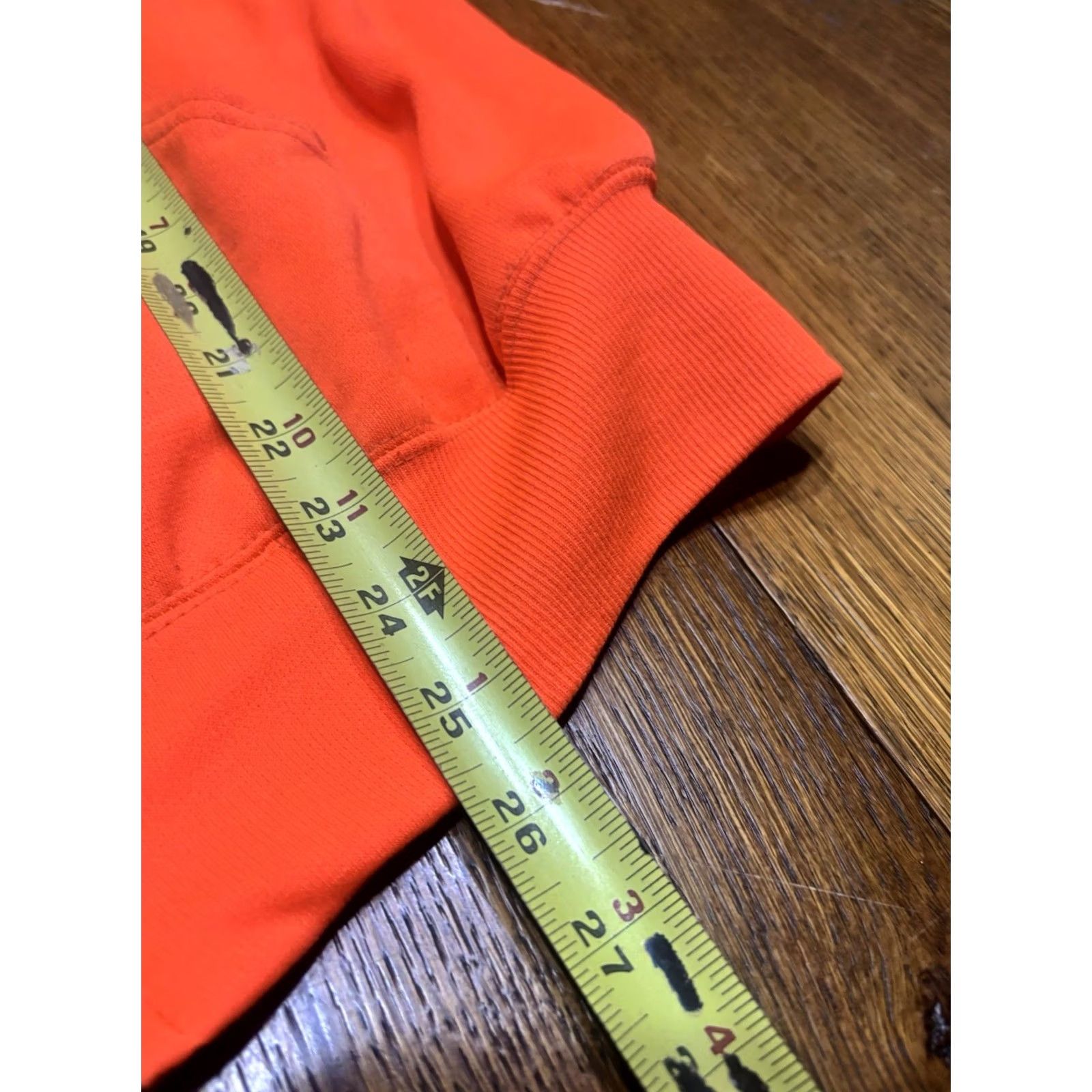 Vintage VINTAGE Full Zip Hoodie USA Made Orange M Men Adult Regular Thermal Lined Hooded Acrylic Front Zip USAvoid VTG Size US M / EU 48-50 / 2 - 5 Thumbnail