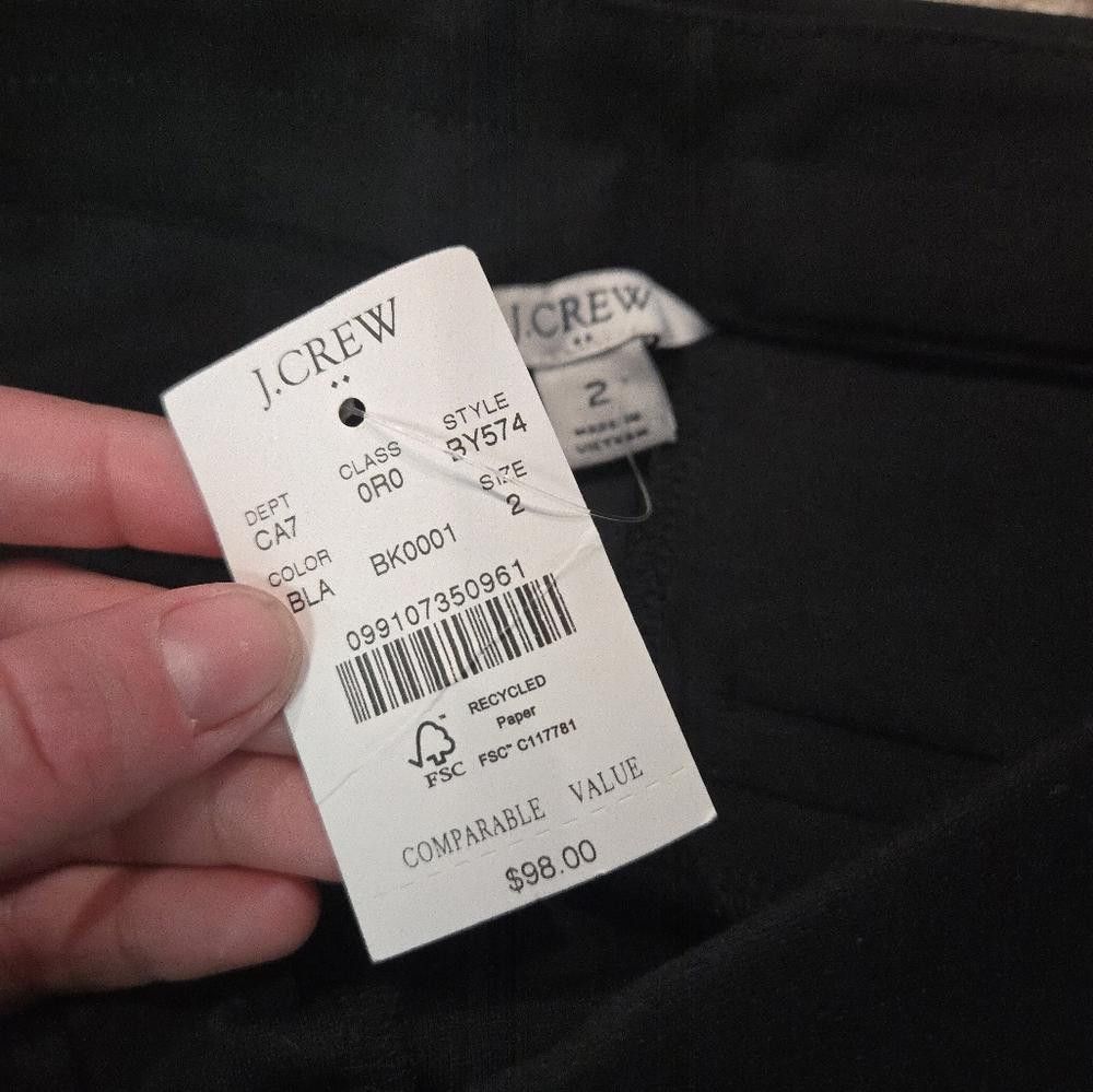 J.Crew J Crew Crop Flare Ponte Pant Size 26" / US 2 / IT 38 - 3 Thumbnail