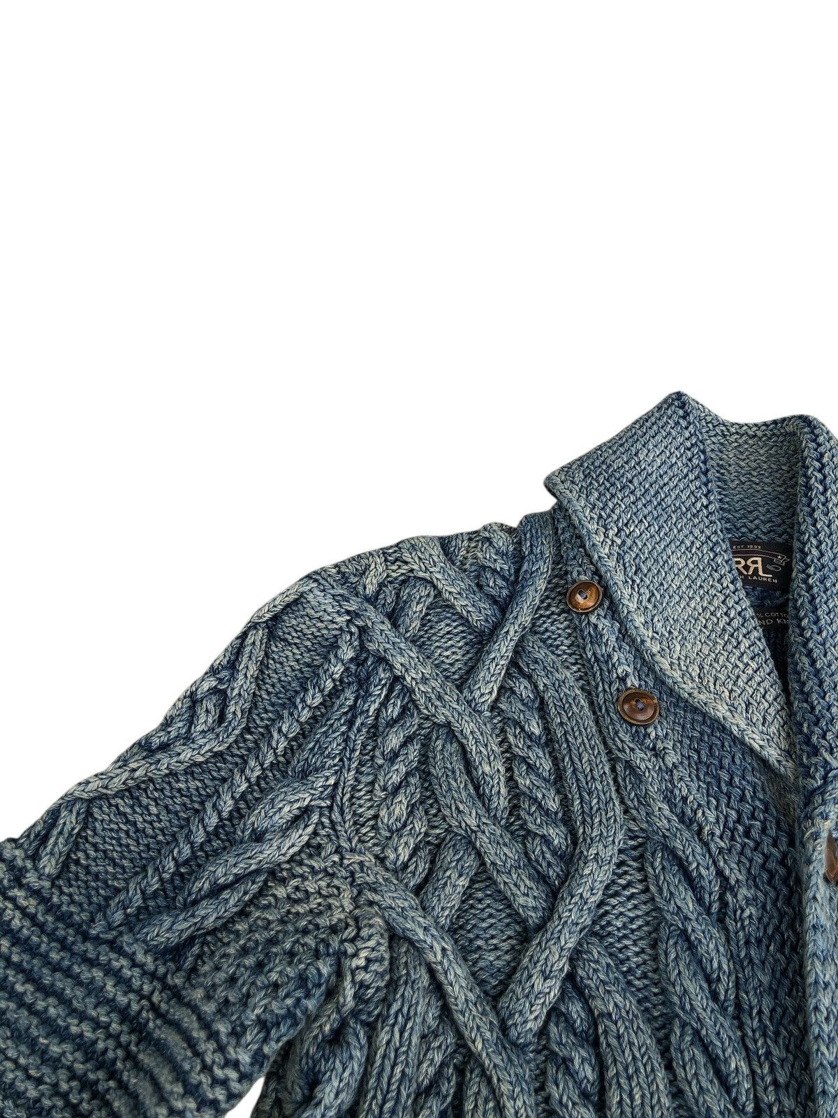 RRL Ralph Lauren RRL Ralph Lauren Hand Knit Cardigan Size US S / EU 44-46 / 1 - 10 Thumbnail