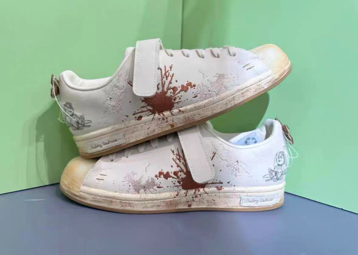 Adidas Melting Sadness x adidas Superstar Valentine’s Day K15 Size US 9 / EU 42 - 4 Thumbnail