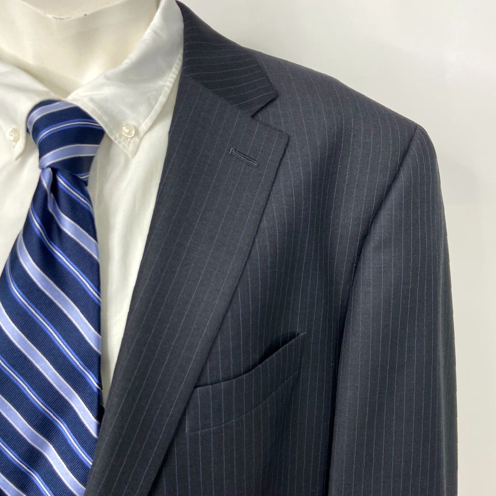 Ralph Lauren Lauren Ralph Lauren 48R Wool Blend Two Button Blazer Sport Coat Jacket Suit Jacket Size 48R - 3 Thumbnail