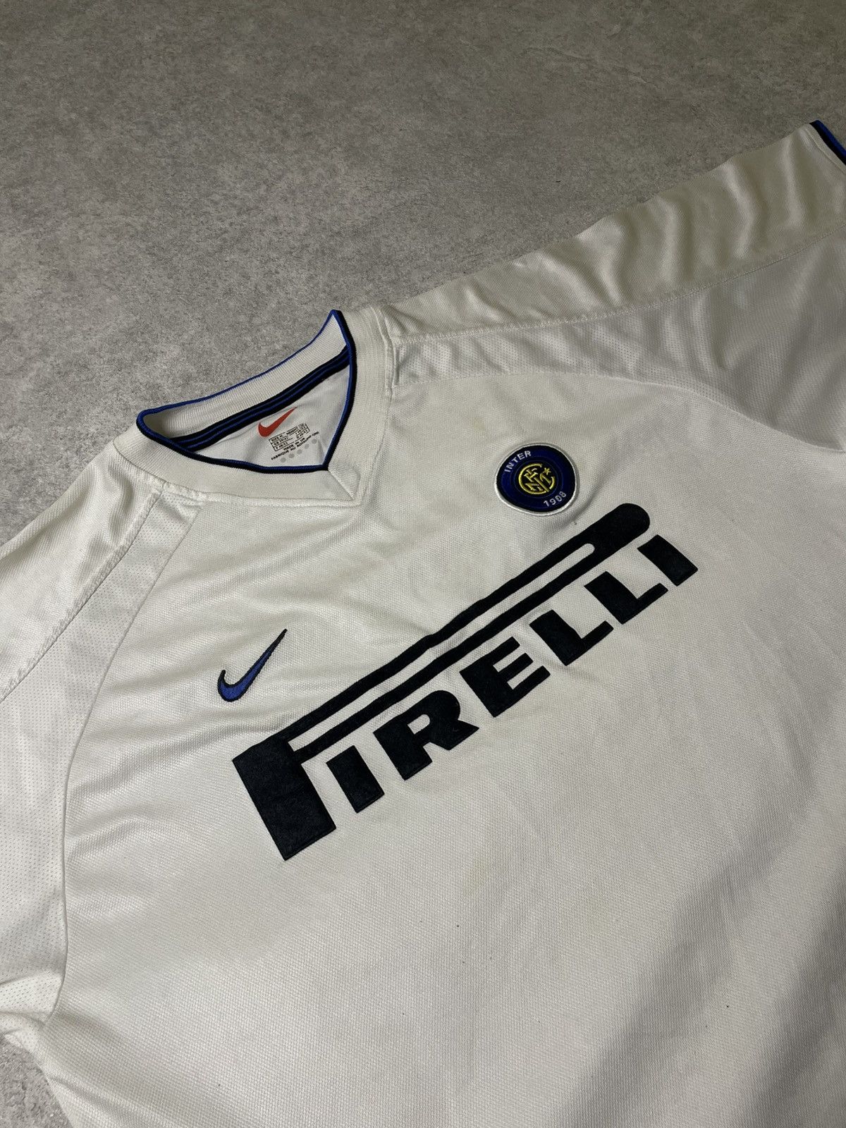 Nike Inter Milan 1999/00 Away Football Shirt Top Kit Jersey Size US M / EU 48-50 / 2 - 4 Thumbnail