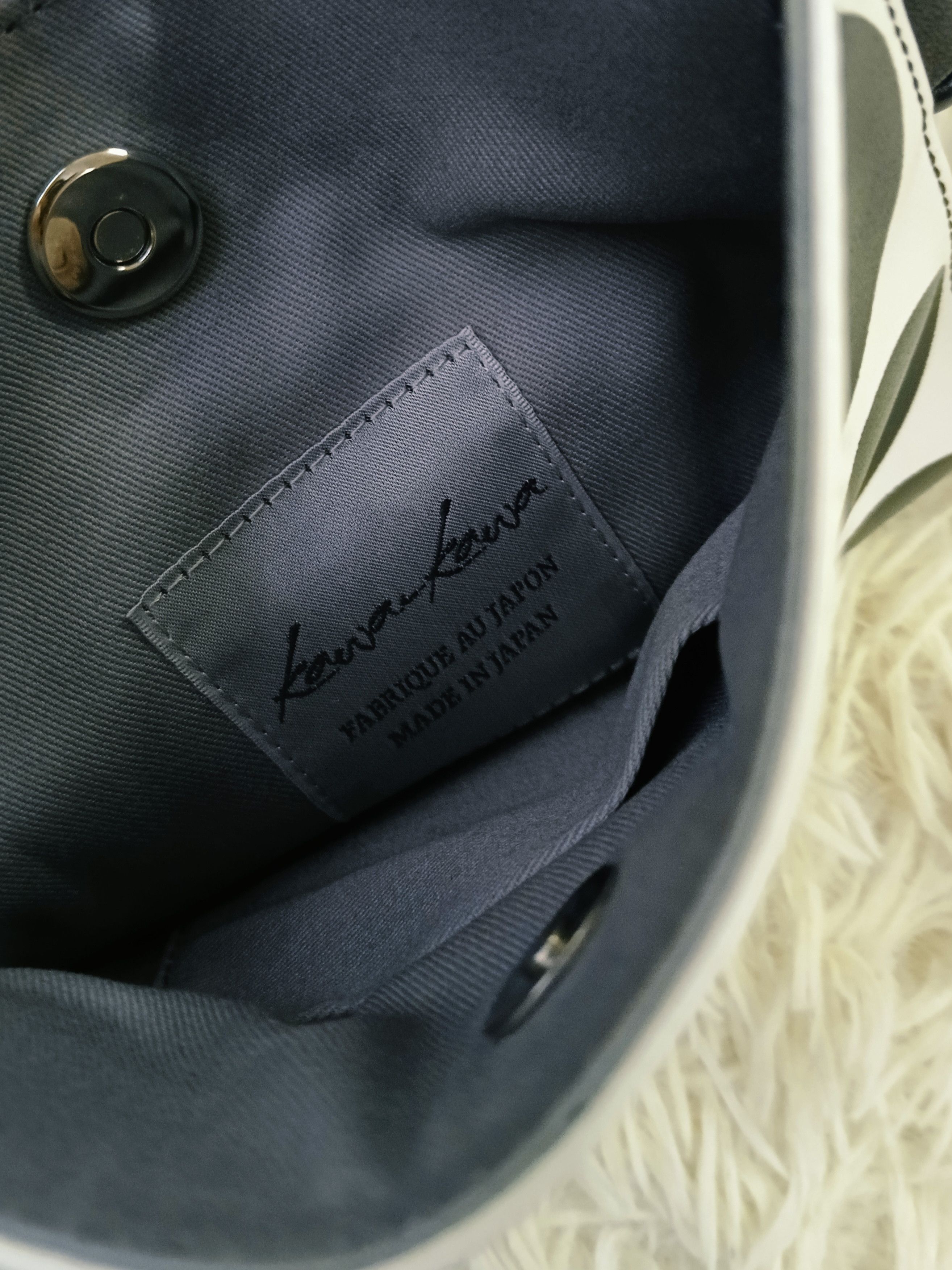 Yohji Yamamoto KAWA KAWA UNDER YOHJI YAMAMOTO LEATHER CROSSBODY Size ONE SIZE - 7 Thumbnail