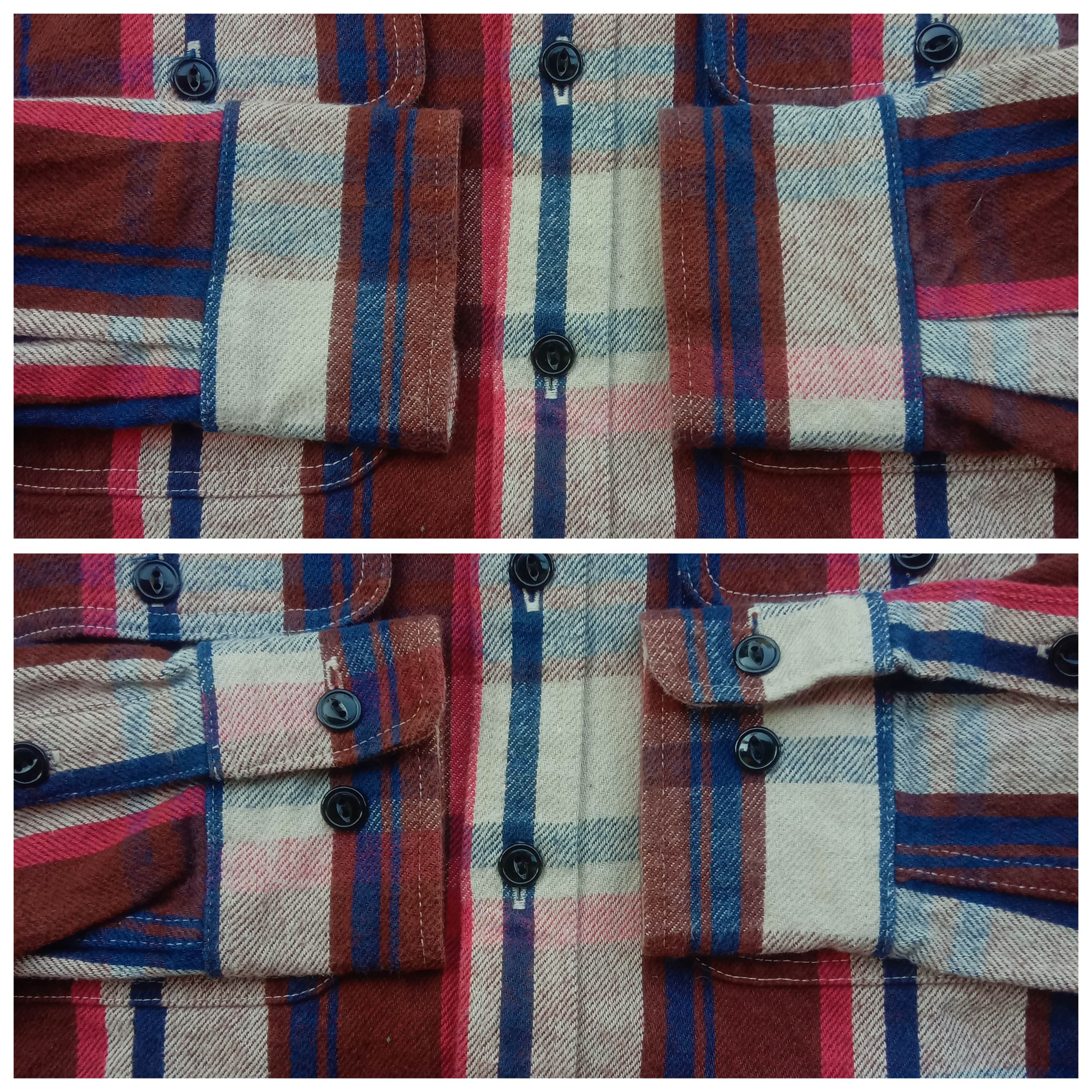 Bape 2013 Bape Check Fannel Shirt Button Up Size US S / EU 44-46 / 1 - 7 Thumbnail