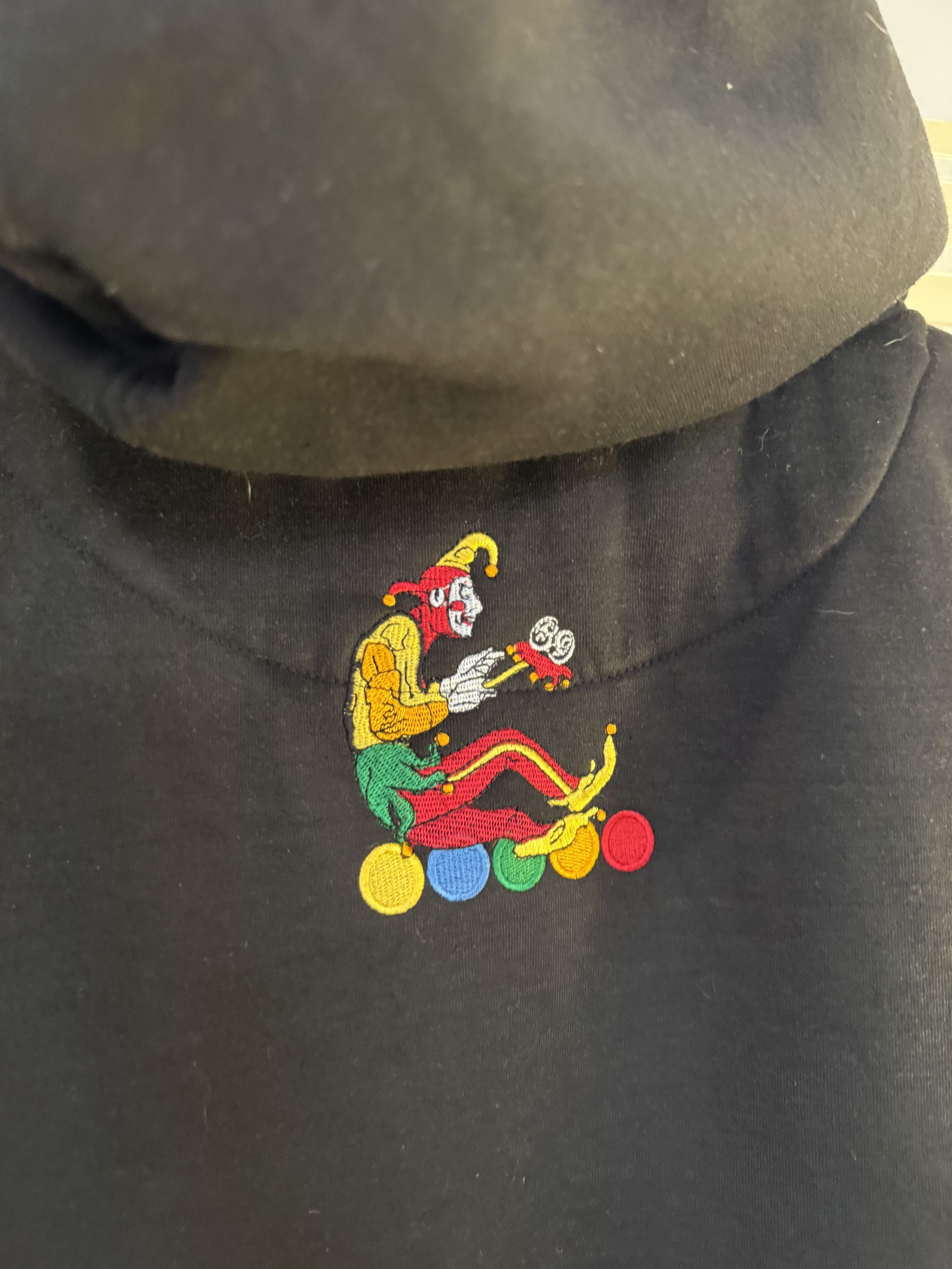 Coogi VINTAGE COOGI JESTER JOKER 69 FULL FACE ZIP HOODIE SIZE 4XL Size US XXL / EU 58 / 5 - 7 Thumbnail
