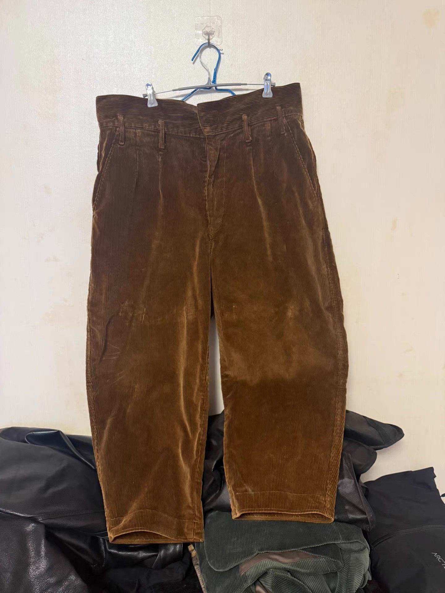 Porter Classic Porter Classic Corduroy High‑Waisted Loose‑Fit Trousers Ｑ26 Size US 38 / EU 54 - 1 Thumbnail