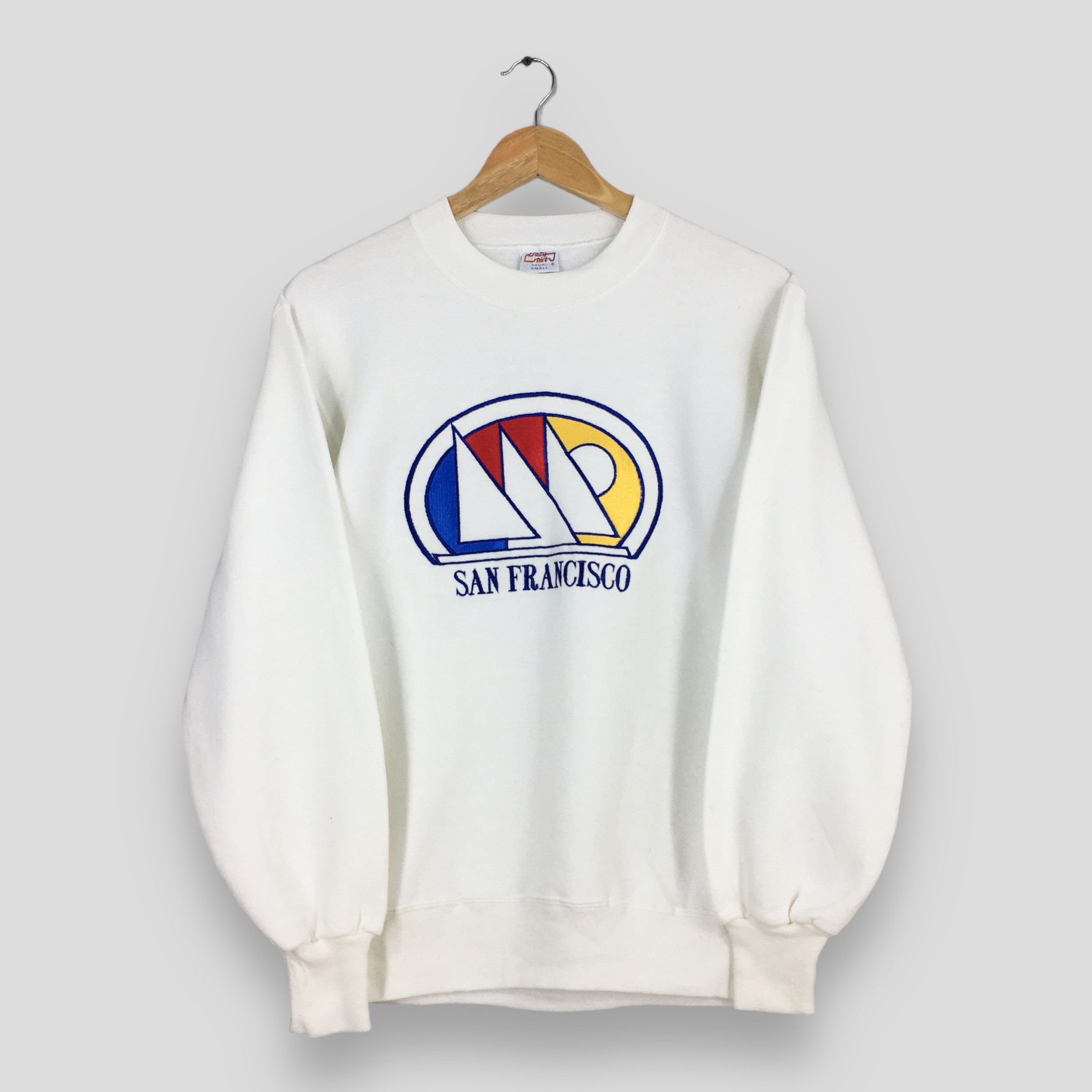 Vintage Vintage San Francisco California Usa Sweatshirt Small Size US S / EU 44-46 / 1 - 1 Thumbnail