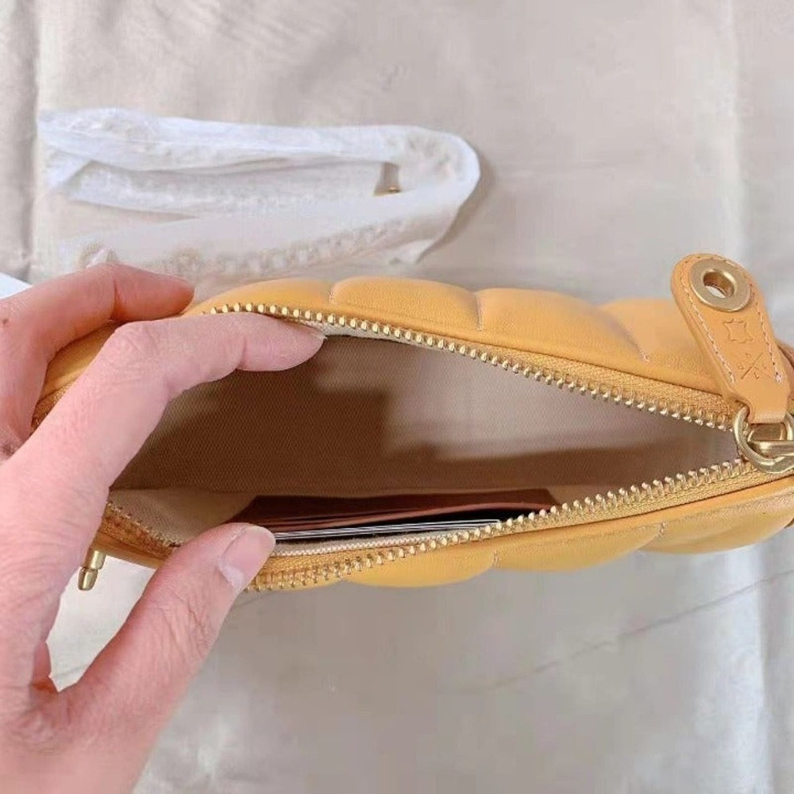 Coach Coach C3490 Swinger 20 With Quilting In Brass/Buttercup Size ONE SIZE - 5 Thumbnail