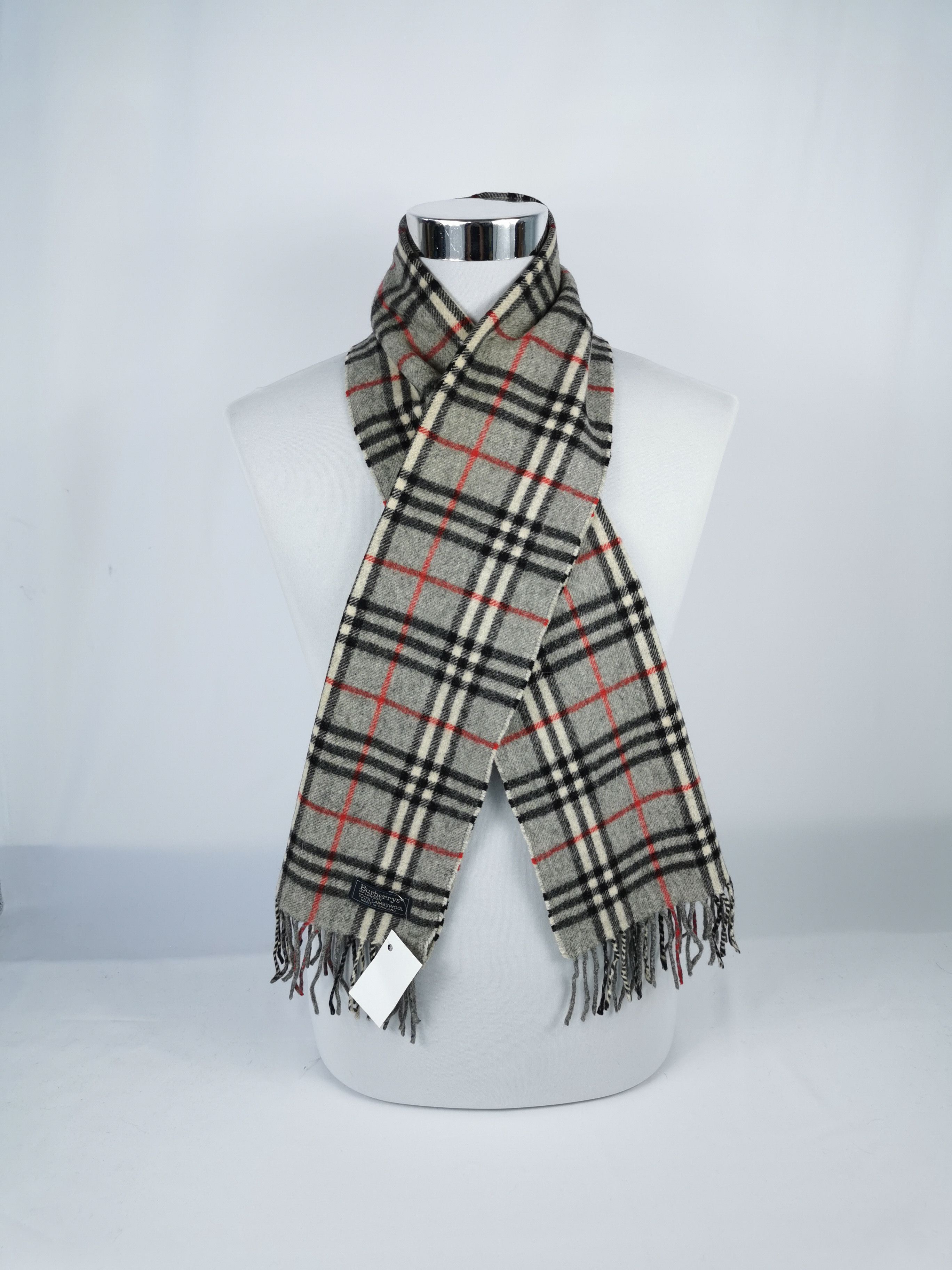 Burberry Burberrys scarf muffler lambswool Size ONE SIZE - 7 Thumbnail