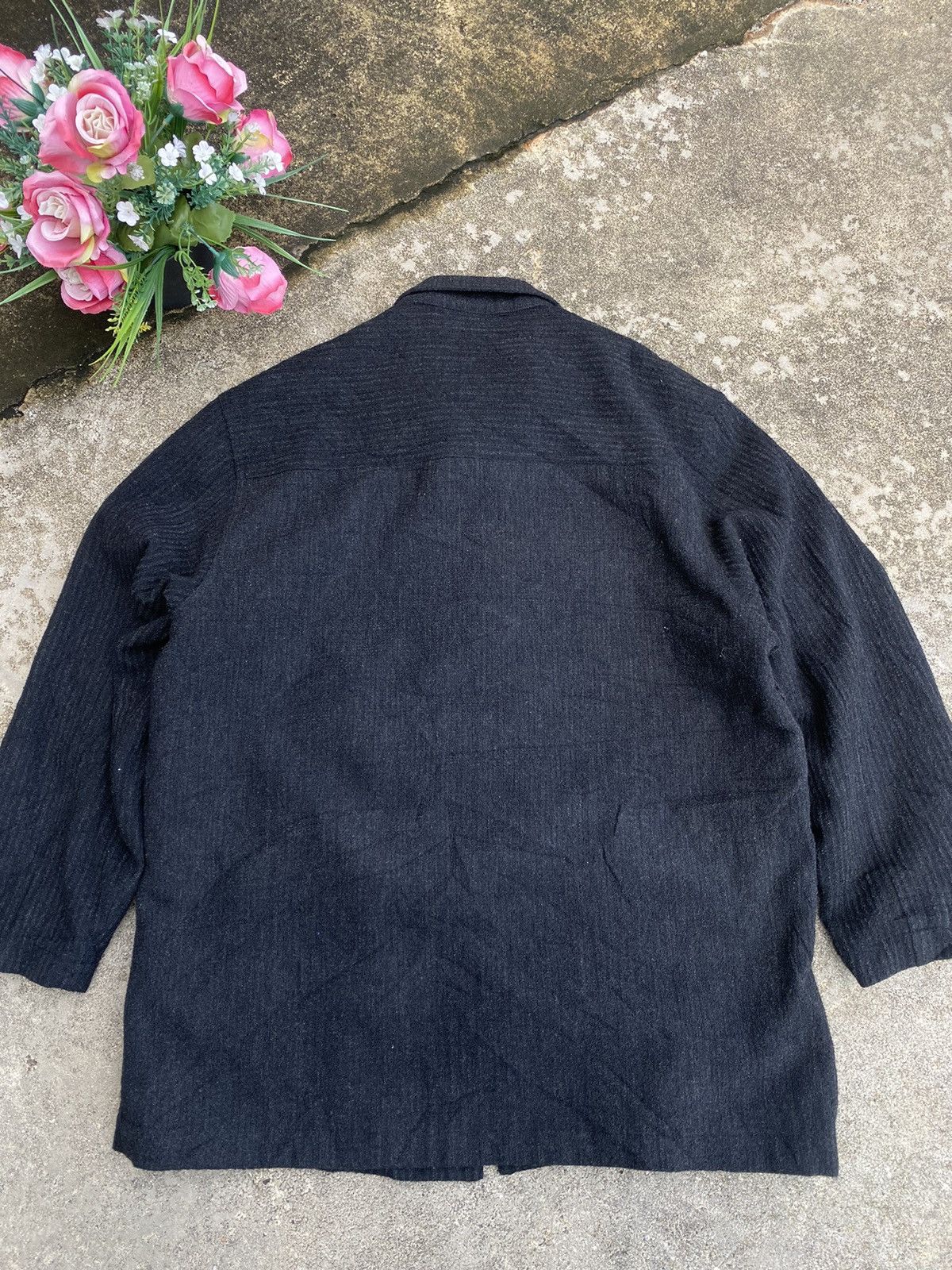 Kansai Yamamoto 🔥 Rare 🔥 Vintage Kansai Man by Kansai Yamamoto Wool Jacket Size US L / EU 52-54 / 3 - 6 Thumbnail