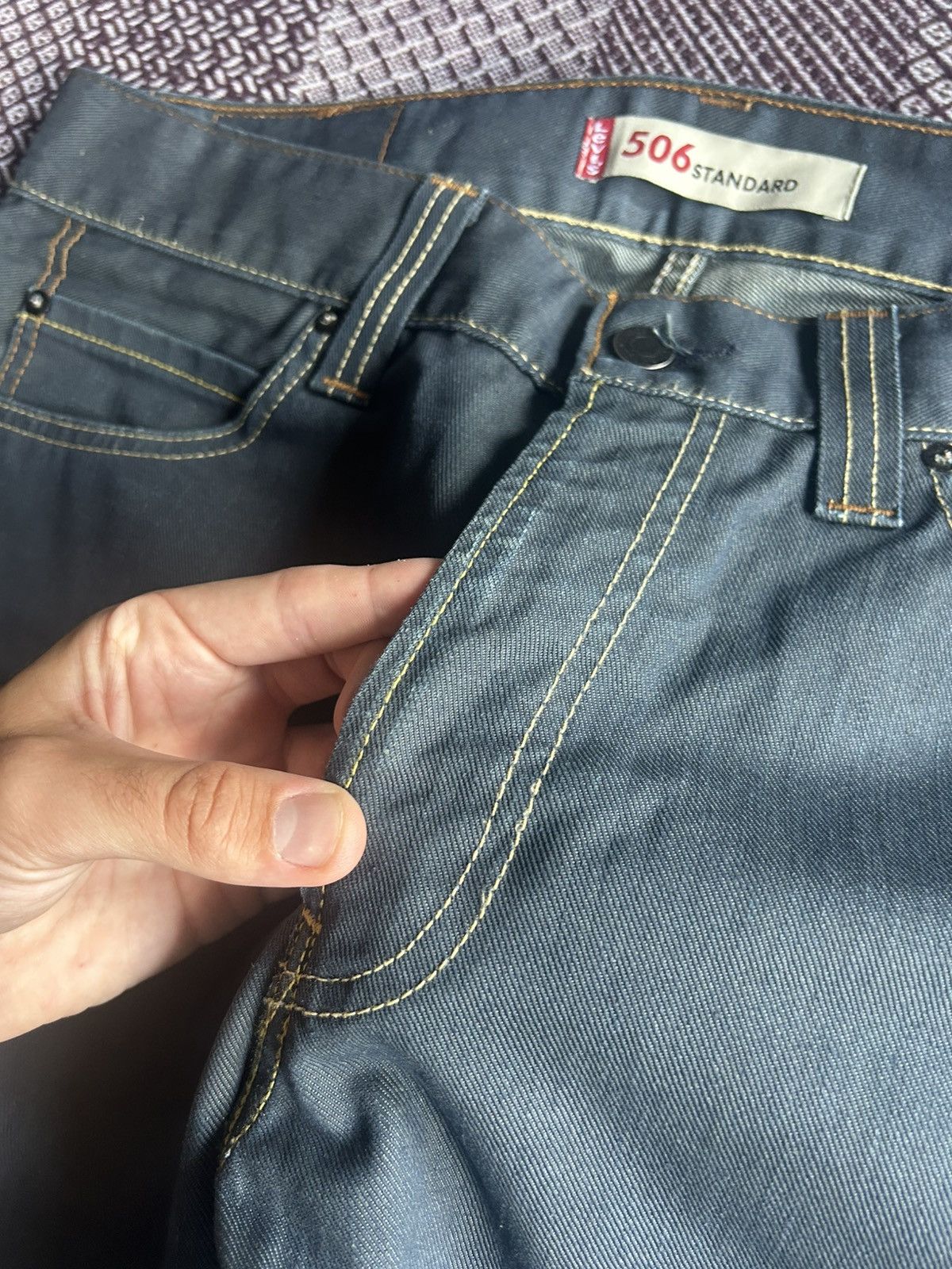 Levi's Vintage Levis 506 Standart Jeans Washed Streetwear Size 34 Size US 34 / EU 50 - 11 Thumbnail