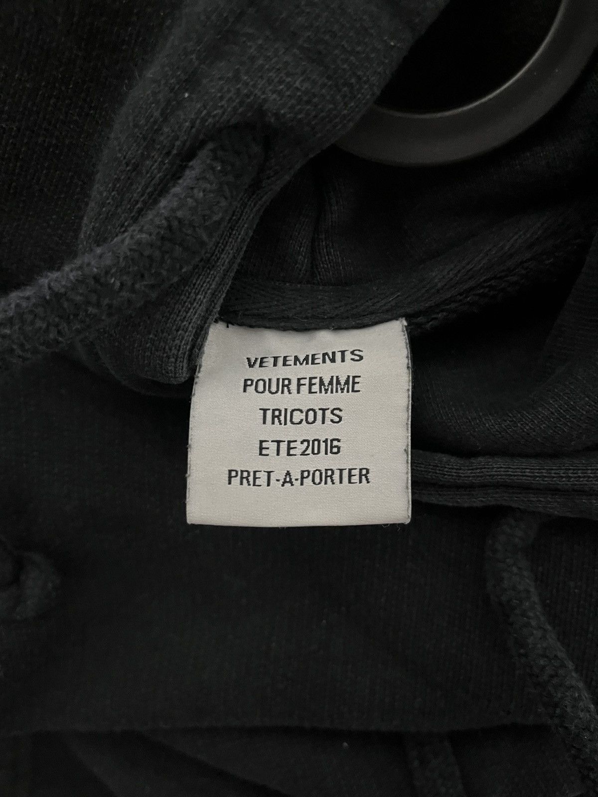 Vetements Vetements definition hoodie Size US S / EU 44-46 / 1 - 5 Thumbnail